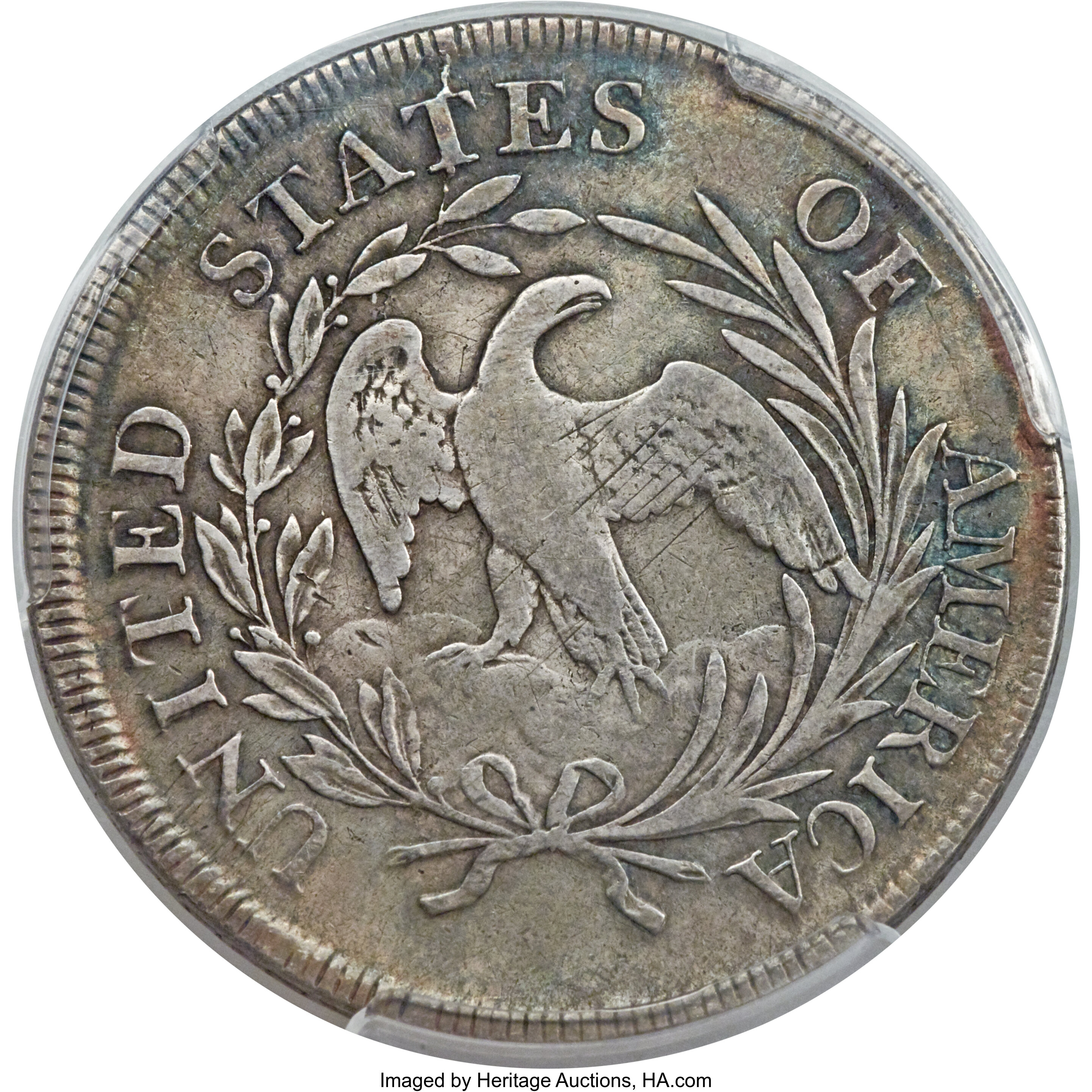1798 $1  Small Eagle, 13 Stars Obverse, B-1, BB-82 VF30 thumbnail 3