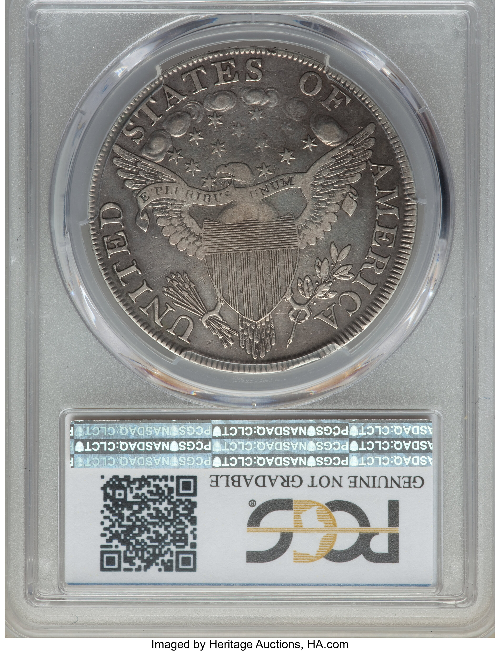 1798 $1  Large Eagle, Pointed 9, Close Date, B-31, BB-115 F15 thumbnail 6