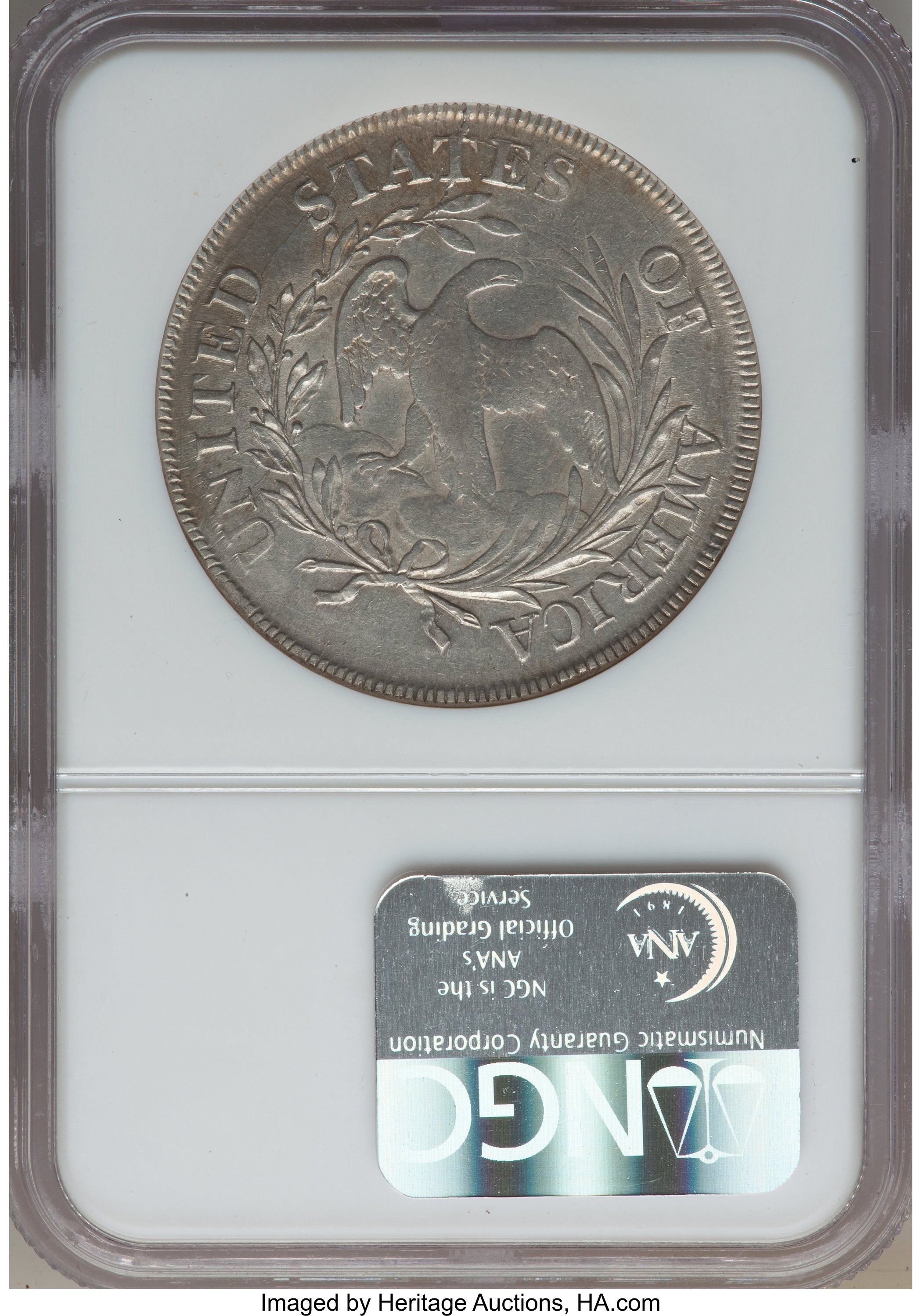 1798 $1  Small Eagle, 13 Stars Obverse MS62 thumbnail 11