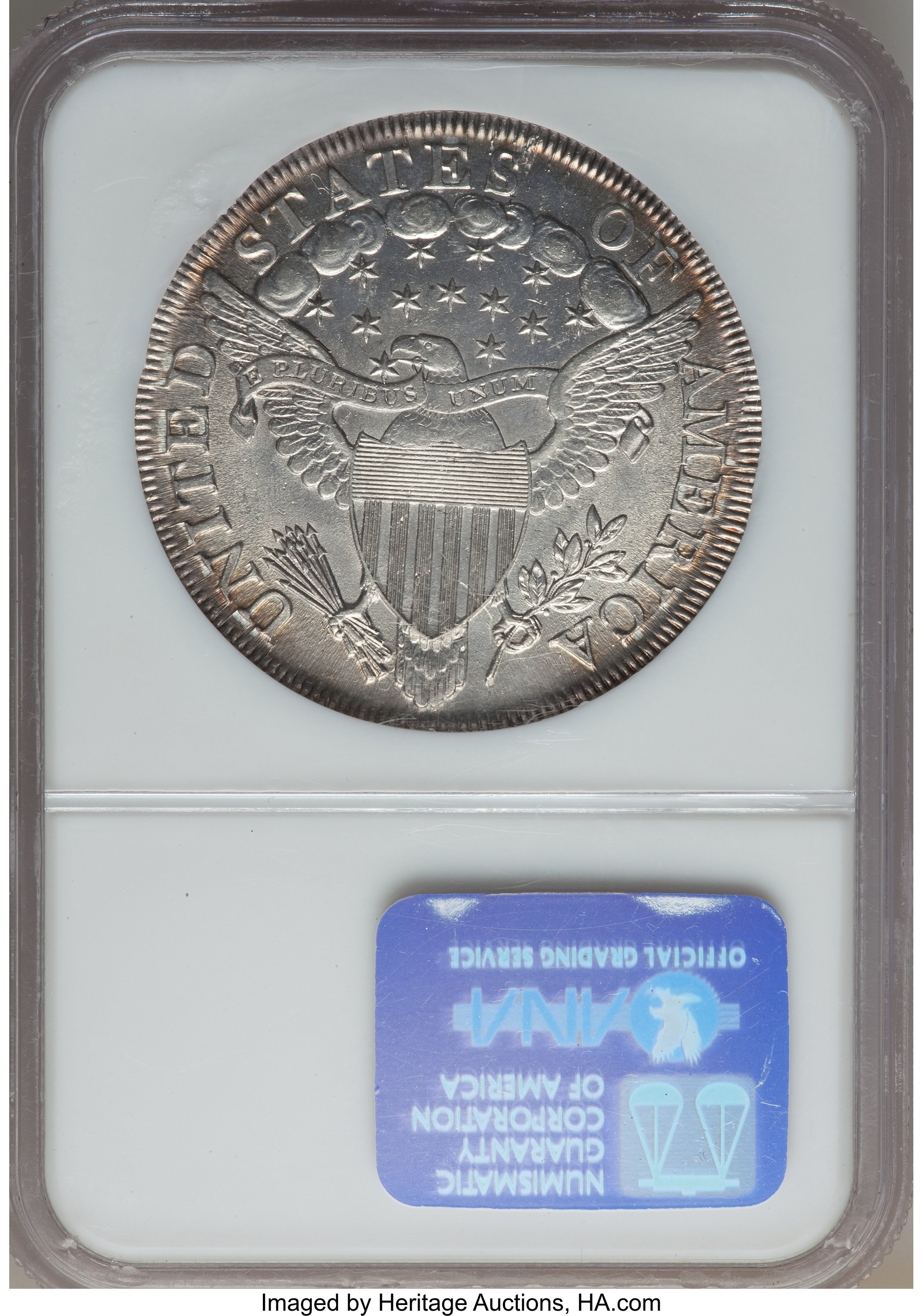 1799 $1  7x6 Stars, B-9, BB-166 MS62 thumbnail 2