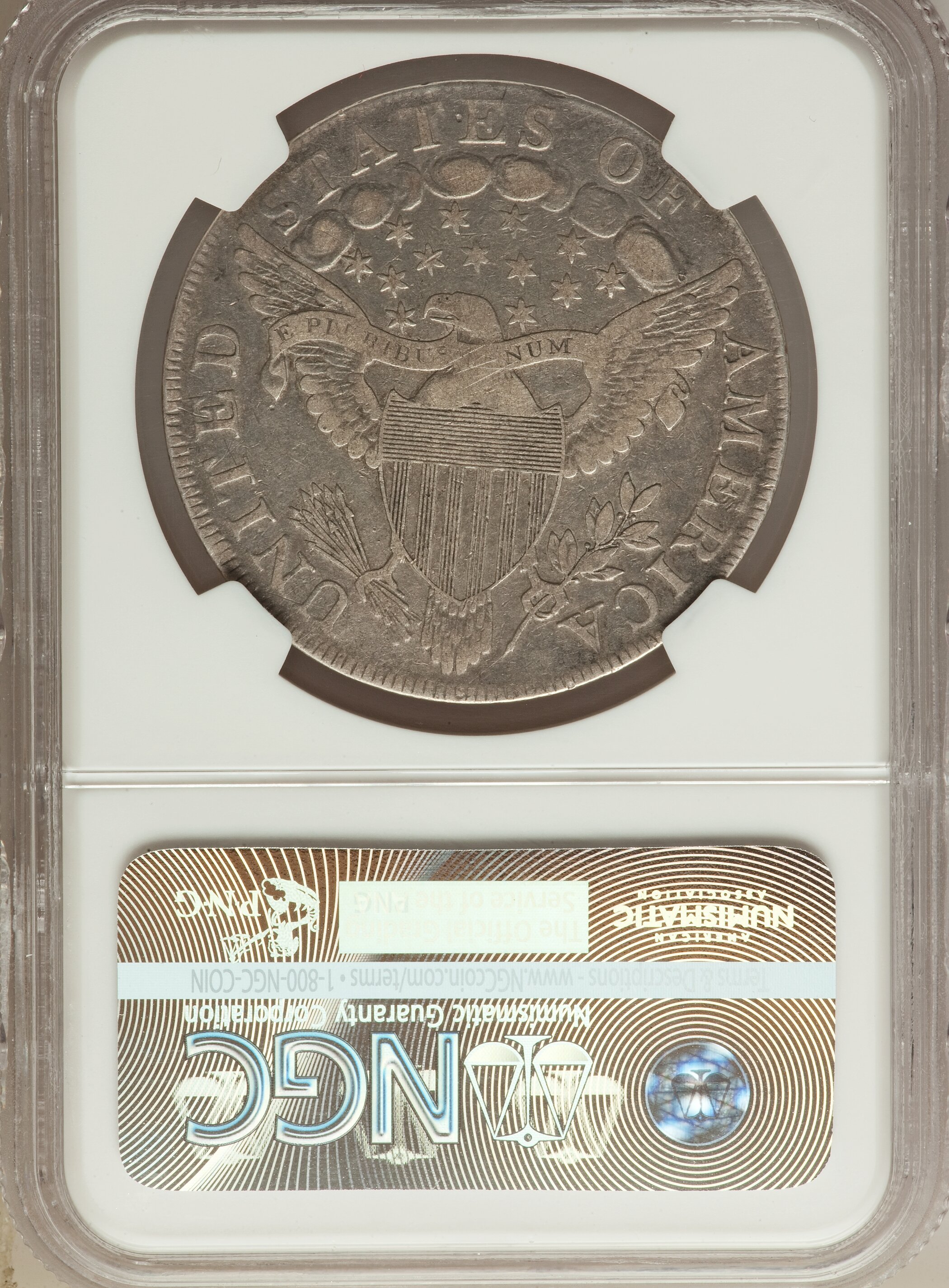 1798 $1  Large Eagle, Pointed 9, Wide Date, B-16, BB-110 F15 thumbnail 2