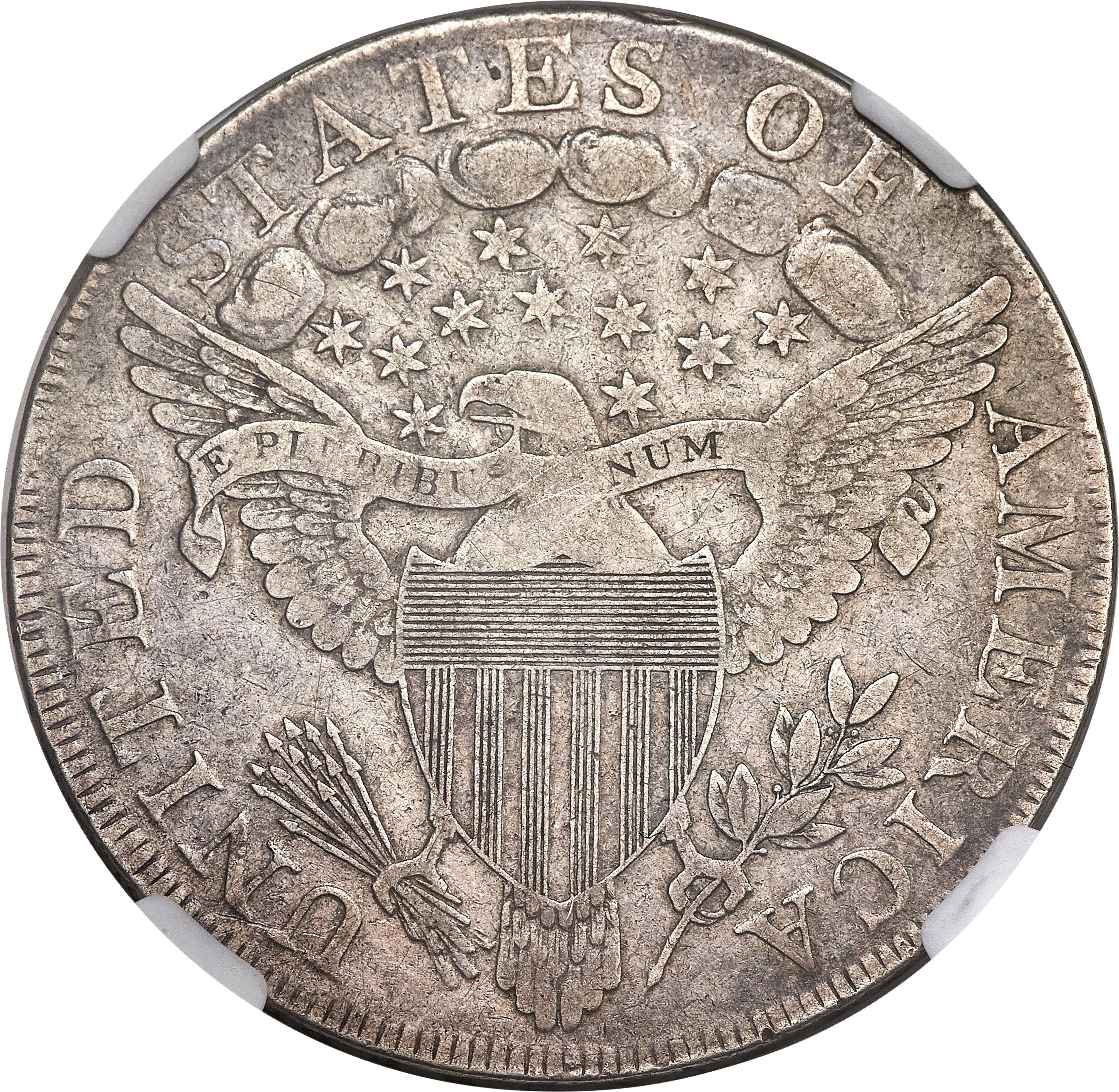 1798 $1  Large Eagle, Pointed 9, Wide Date, B-16, BB-110 F15 thumbnail 3
