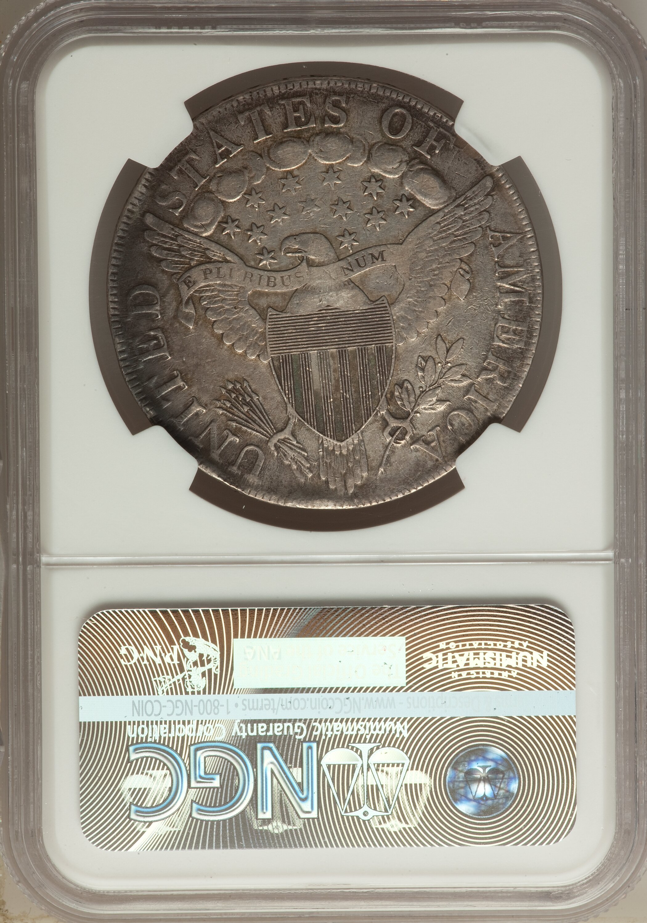 1798 $1  Large Eagle, Pointed 9, Close Date, B-27, BB-113 AG3 thumbnail 14