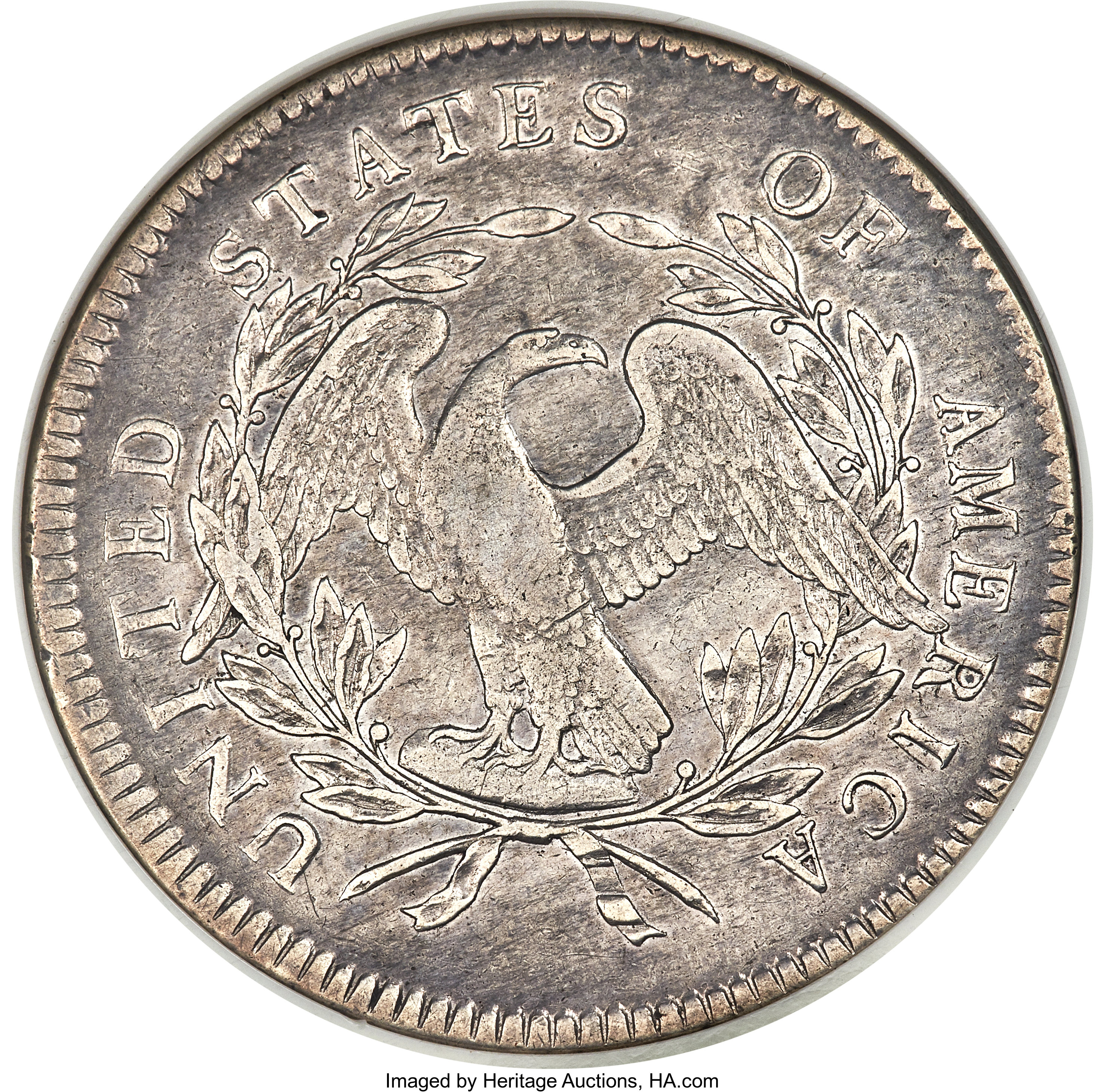 1795 $1  Flowing Hair, 3 Leaves, B-12, BB-26 MS63 CAC thumbnail 14