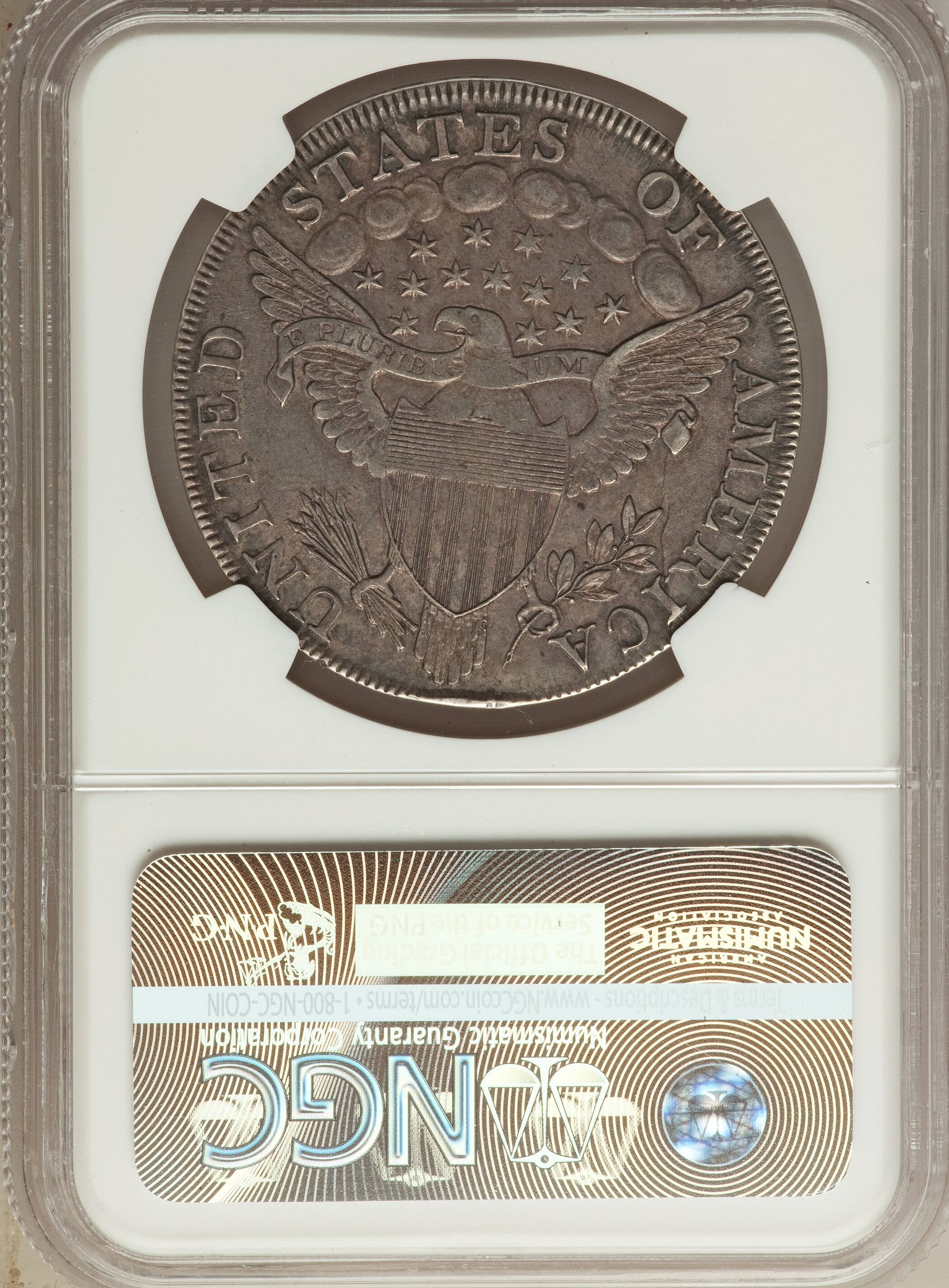 1798 $1  Large Eagle, Pointed 9, Wide Date, B-20, BB-102 G6 thumbnail 25