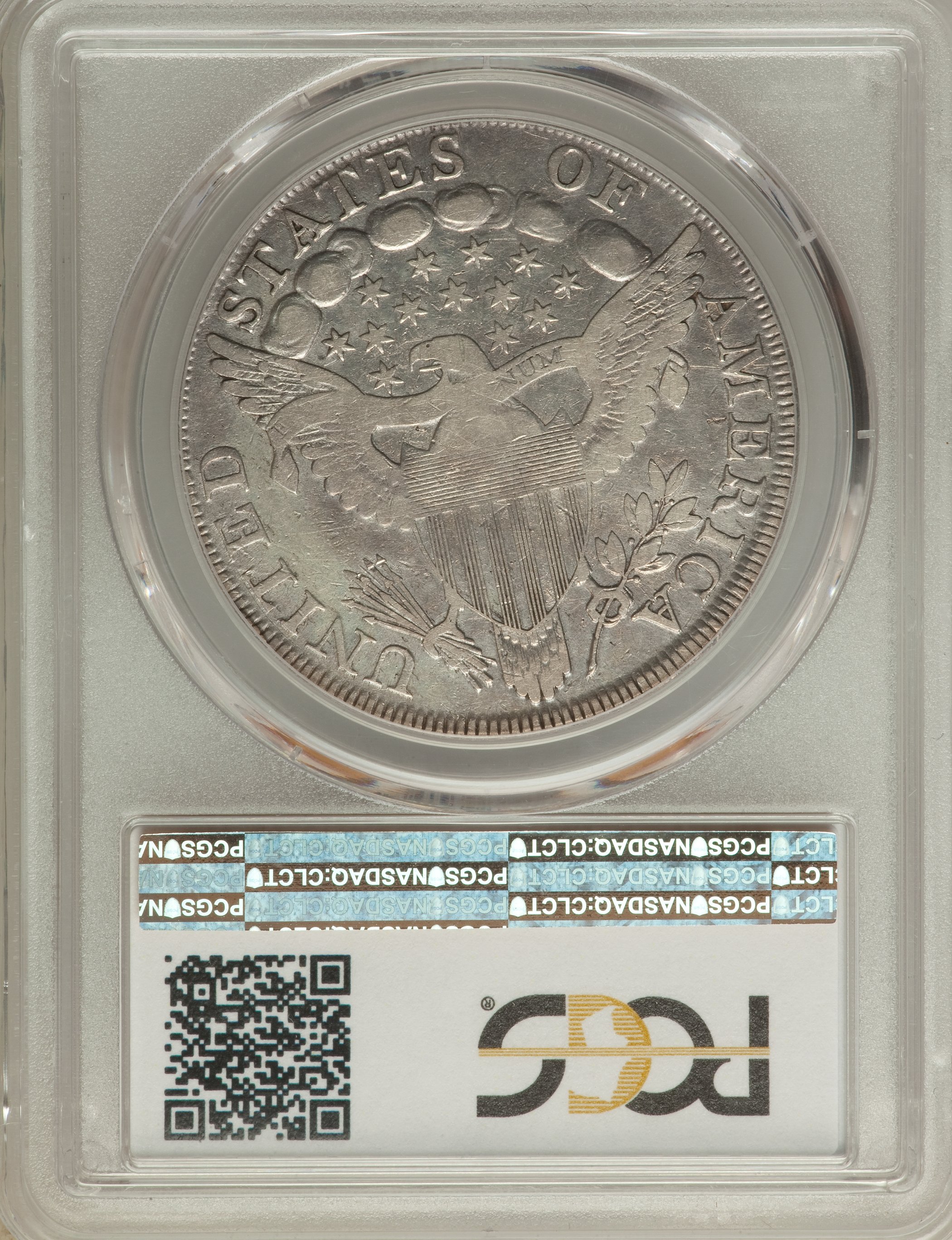 1798 $1  Large Eagle, Pointed 9, 10 Arrows, B-21, BB-107 F15 thumbnail 2