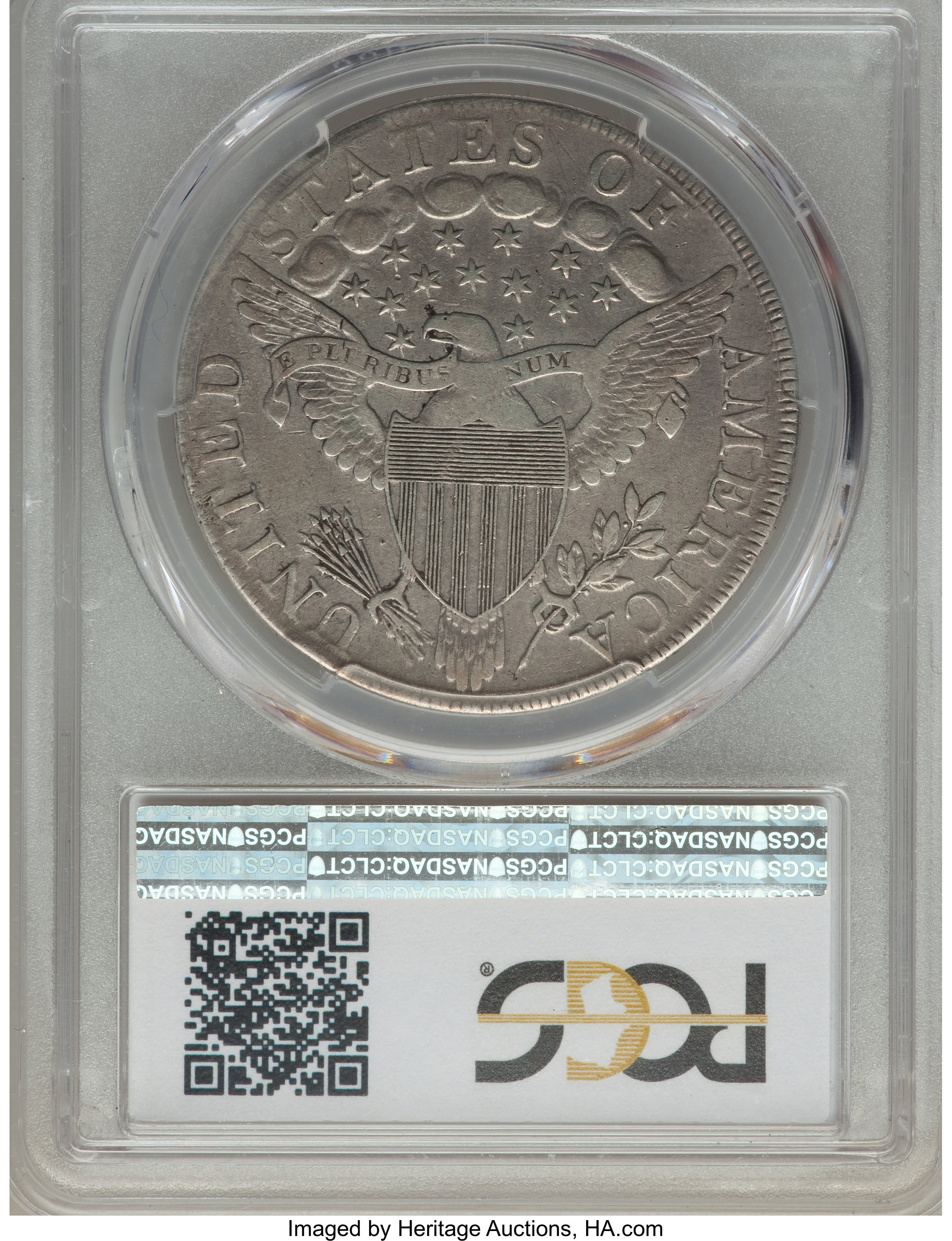 1798 $1  Large Eagle, Pointed 9, Close Date, B-27, BB-113 AG3 thumbnail 20