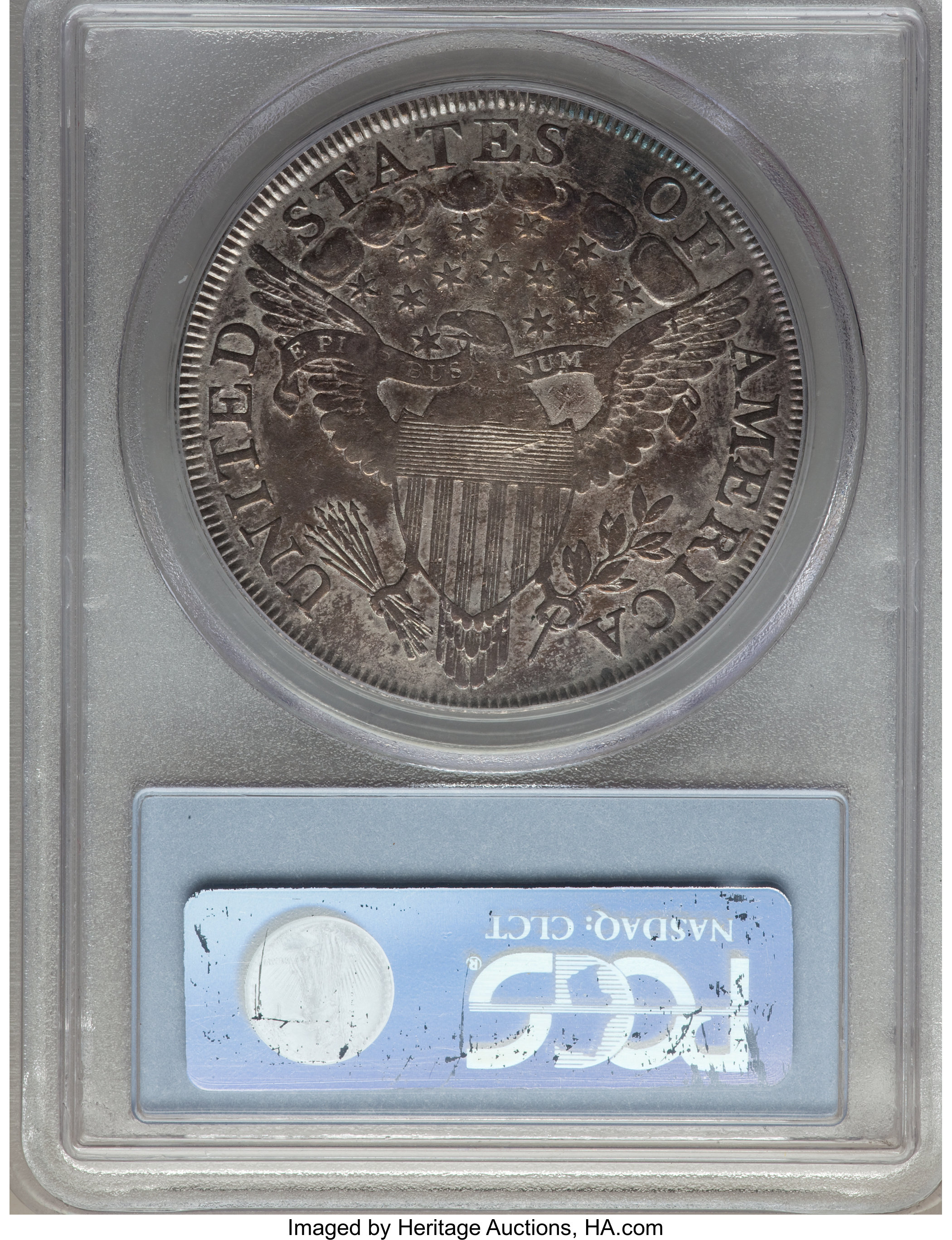 1800 $1  B-12, BB-184 XF40 thumbnail 4