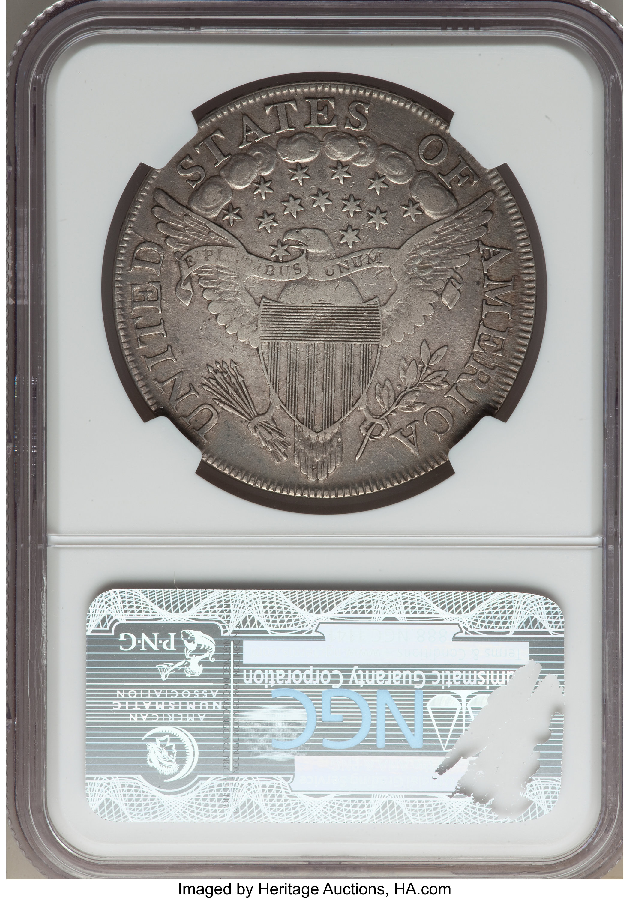 1799/8 $1  13 Stars Reverse, B-2, BB-143 VF35 thumbnail 2
