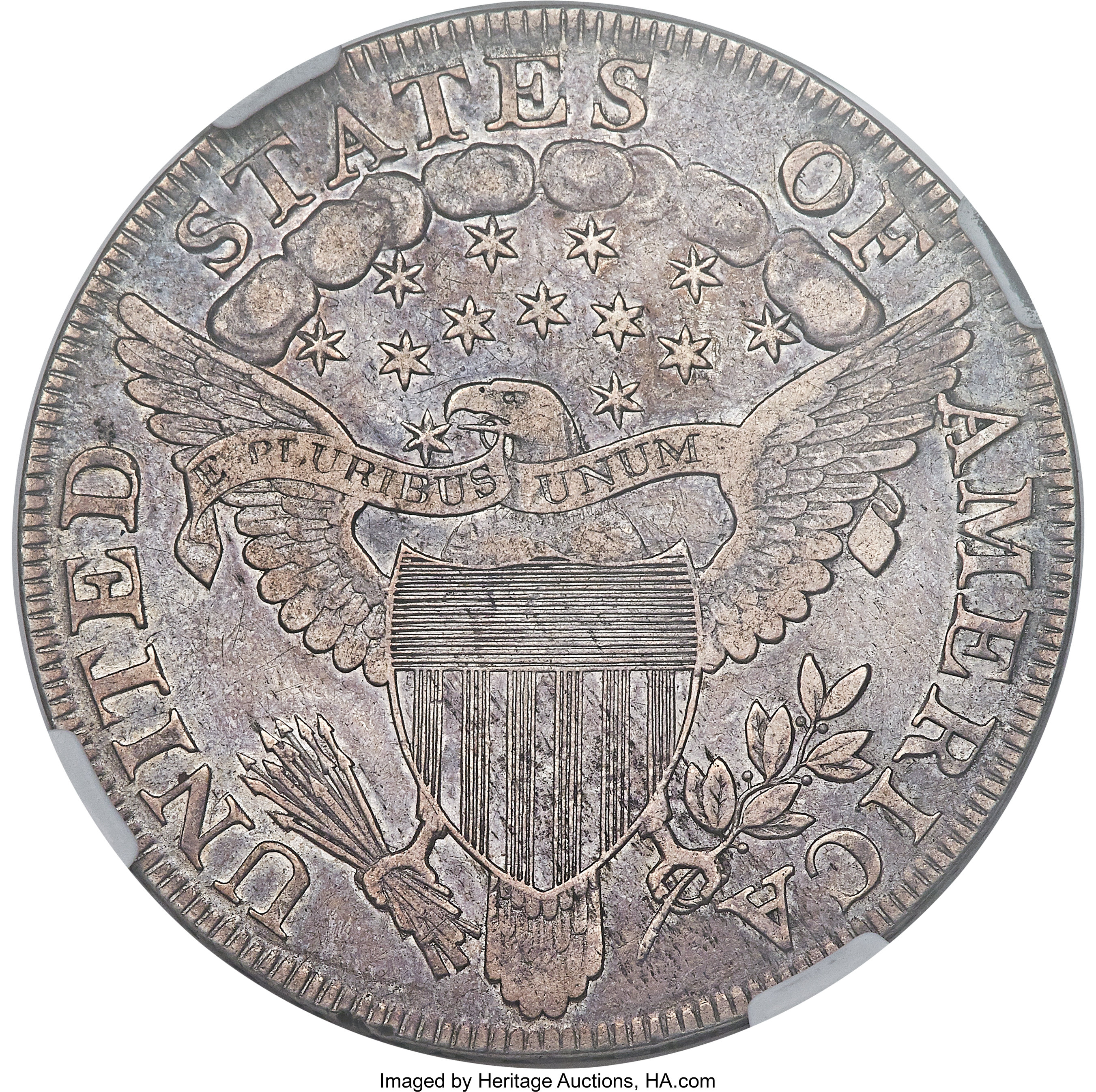 1801 $1  B-2, BB-212 VG10 CAC thumbnail 15