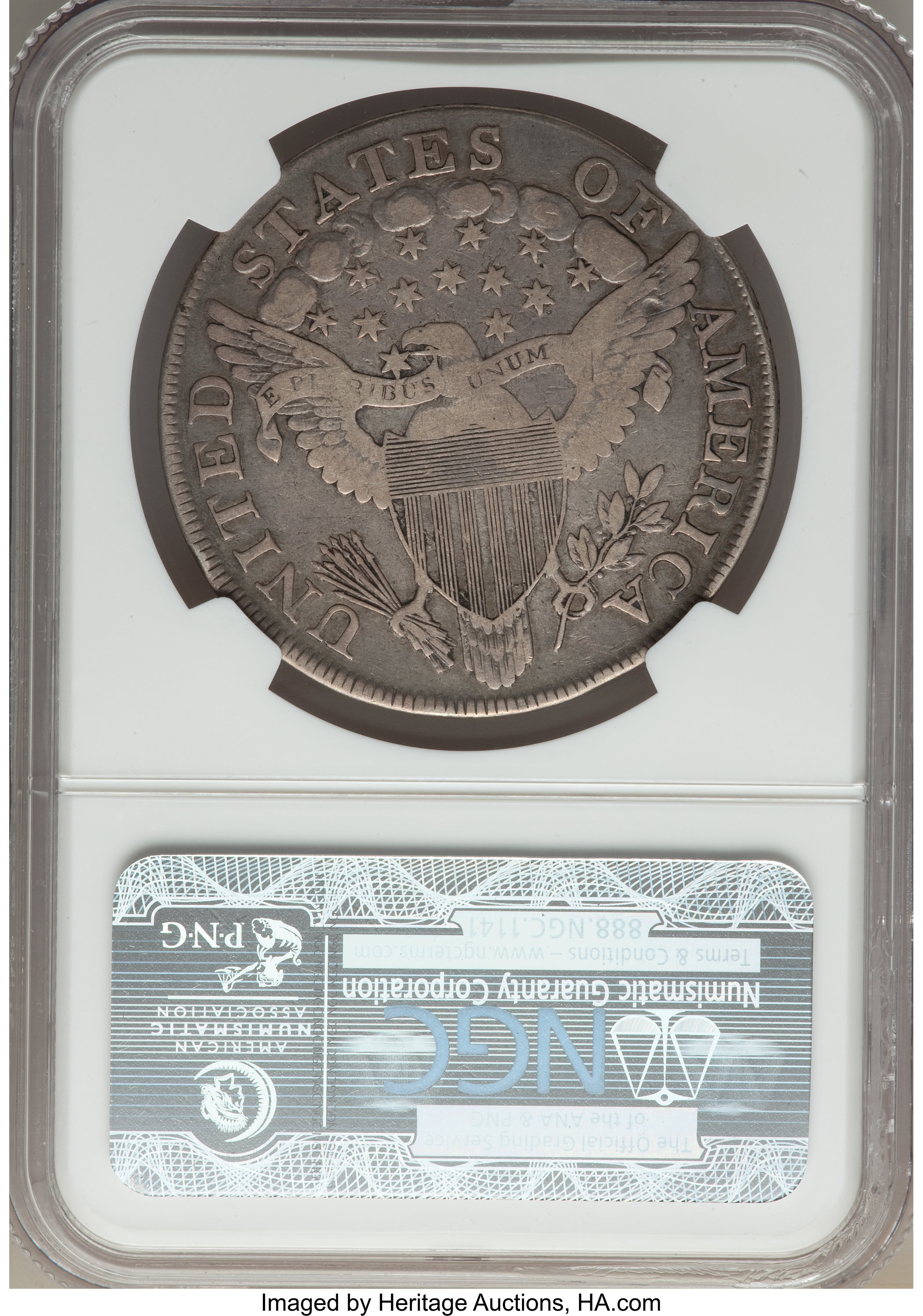 1799 $1  7x6 Stars, B-14, BB-167 VG10 thumbnail 2