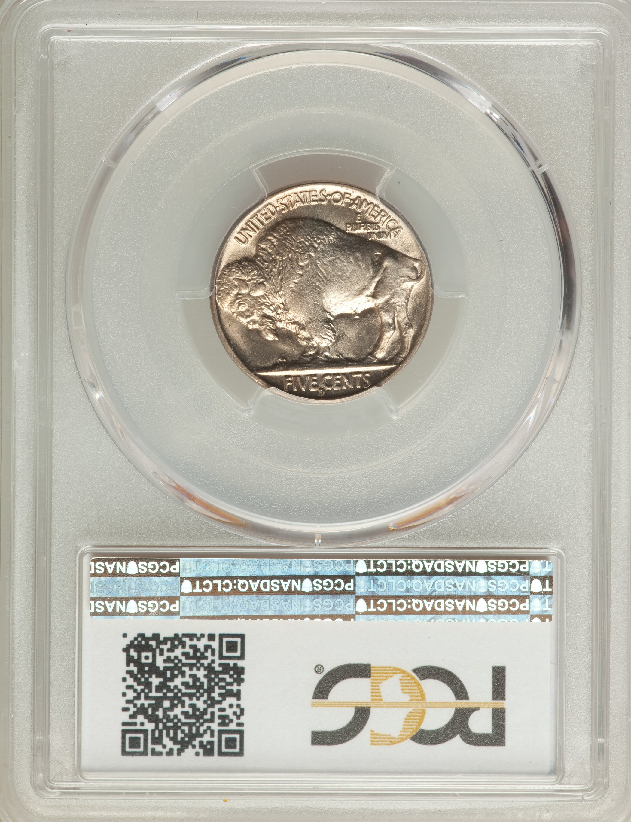 1938-D/D/S 5c Buffalo, OMM, FS-514 AG3 thumbnail 2