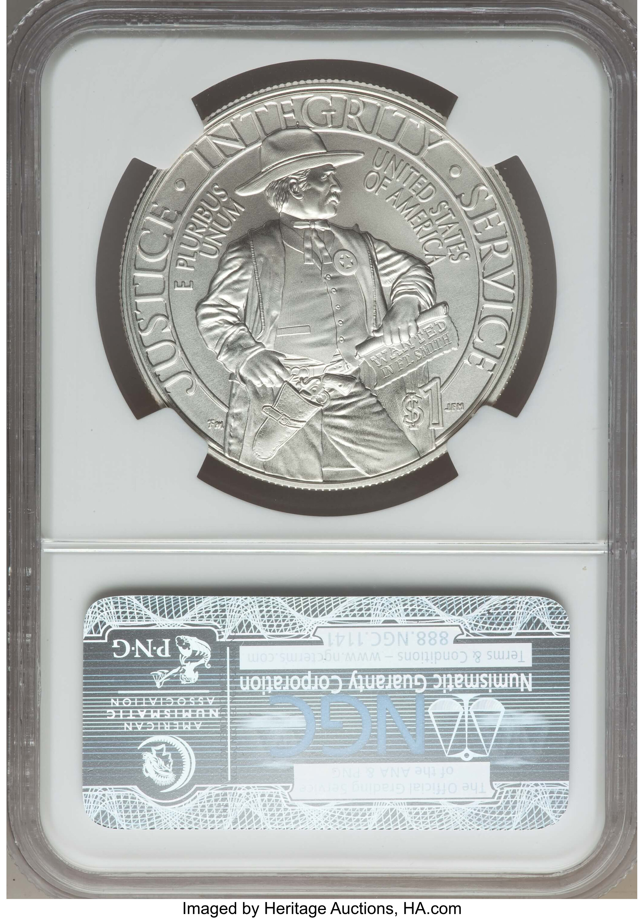 2015-P S$1 U.S. Marshals Service 225th Anniversary PR DCAM PR69 DCAM thumbnail 3
