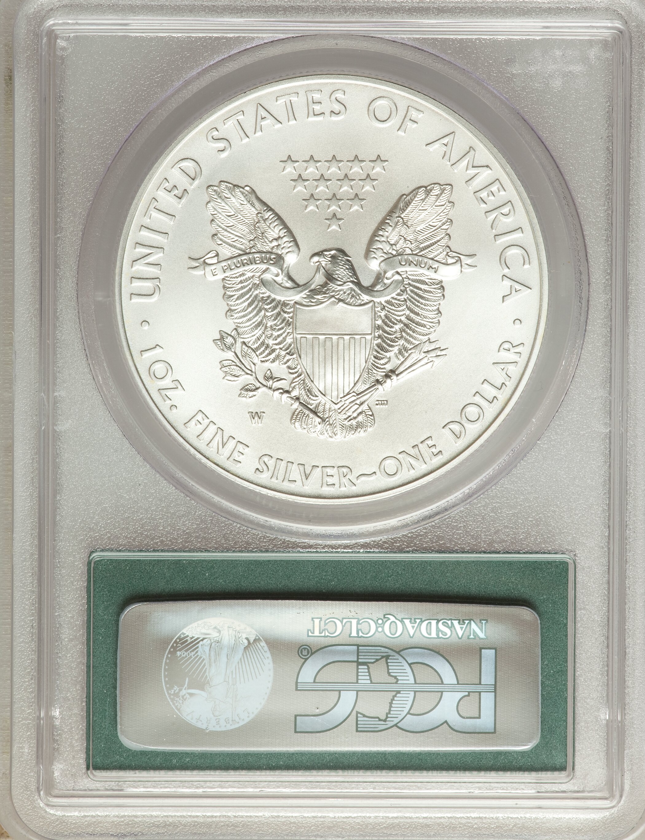 2015-W $1  Silver Eagle, Burnished MS66 CAC thumbnail 24