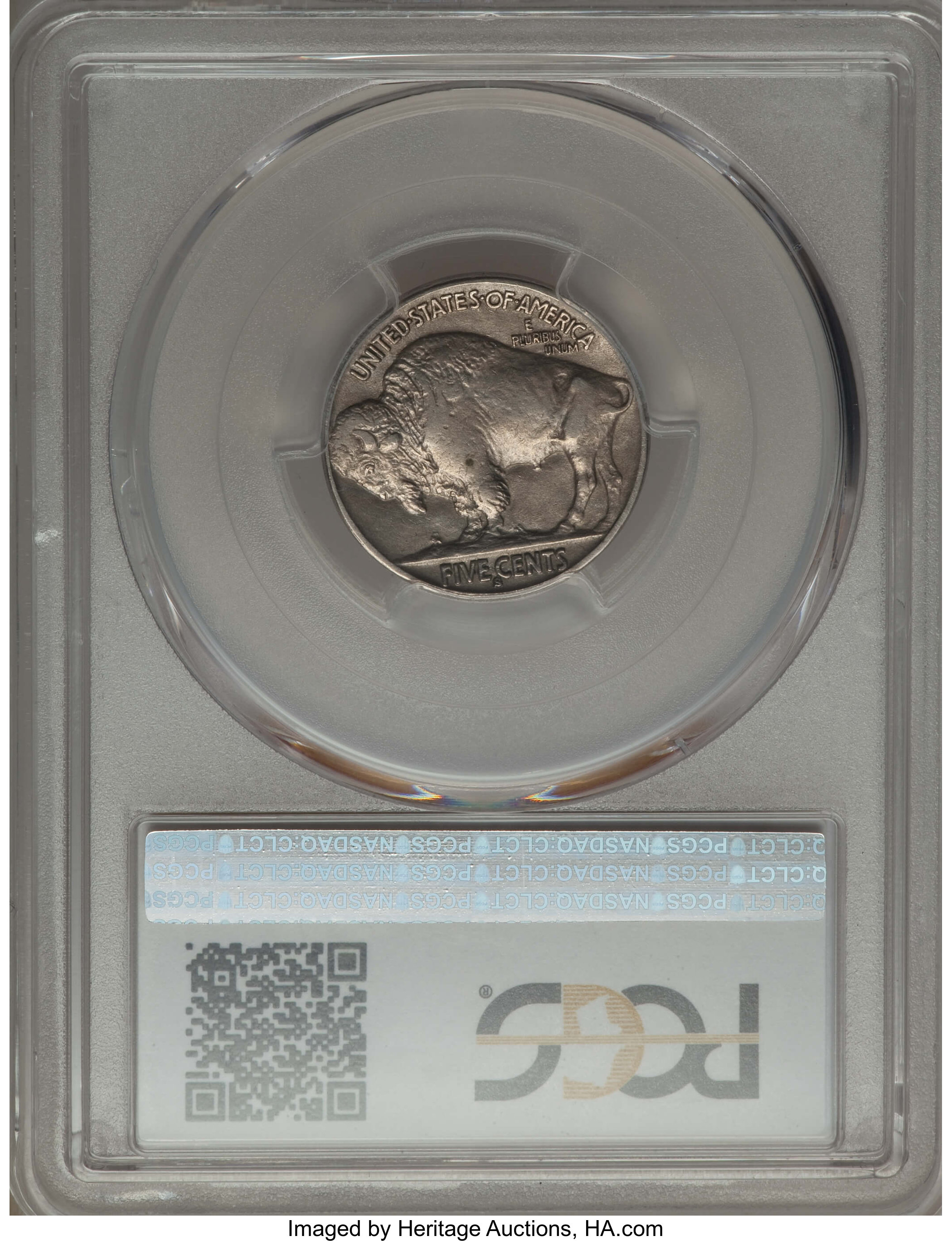 1917-S 5c 2 Feathers, FS-401 MS62 CAC thumbnail 24