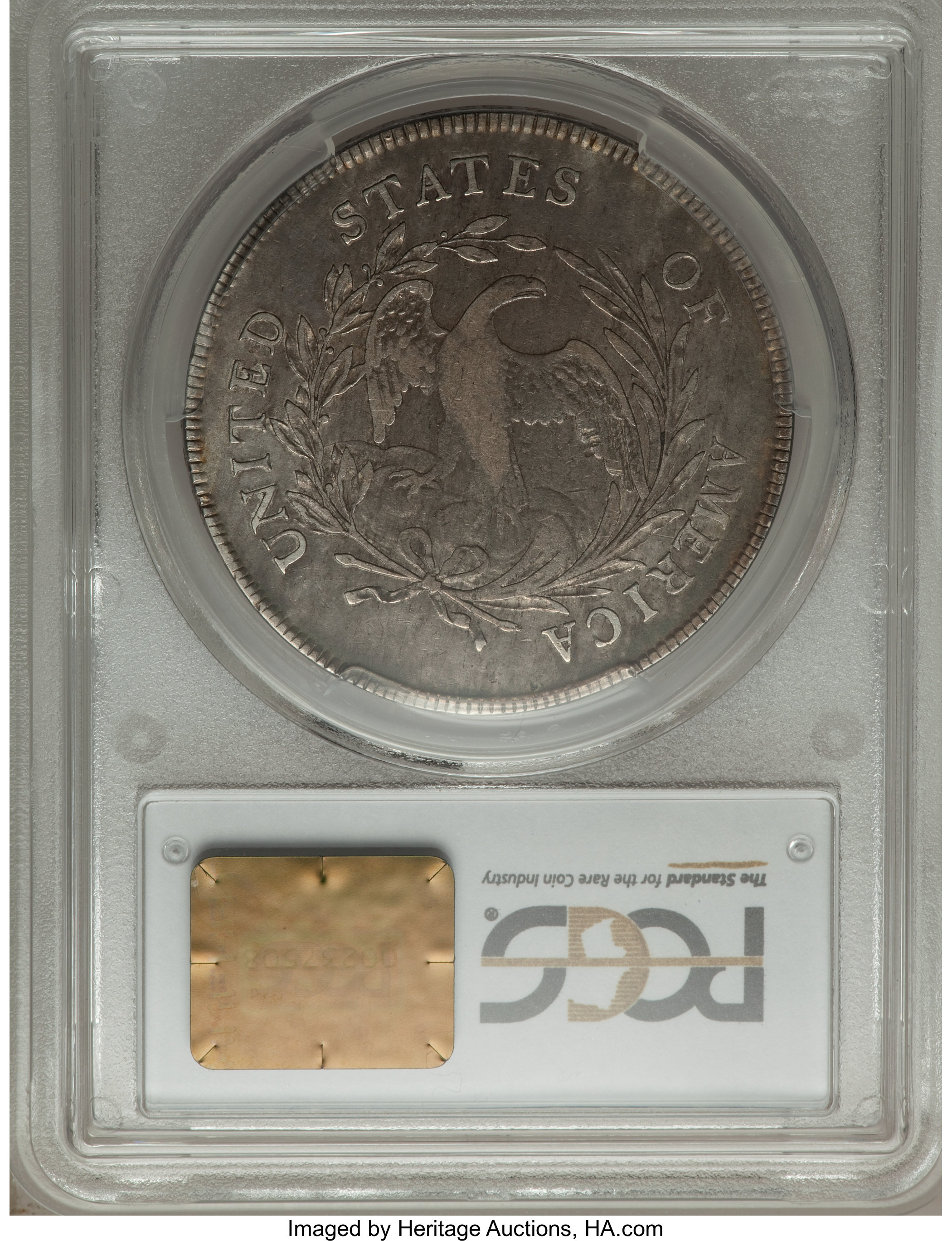 1796 $1  Small Date, Small Letters, B-1, BB-66 AG3 thumbnail 8