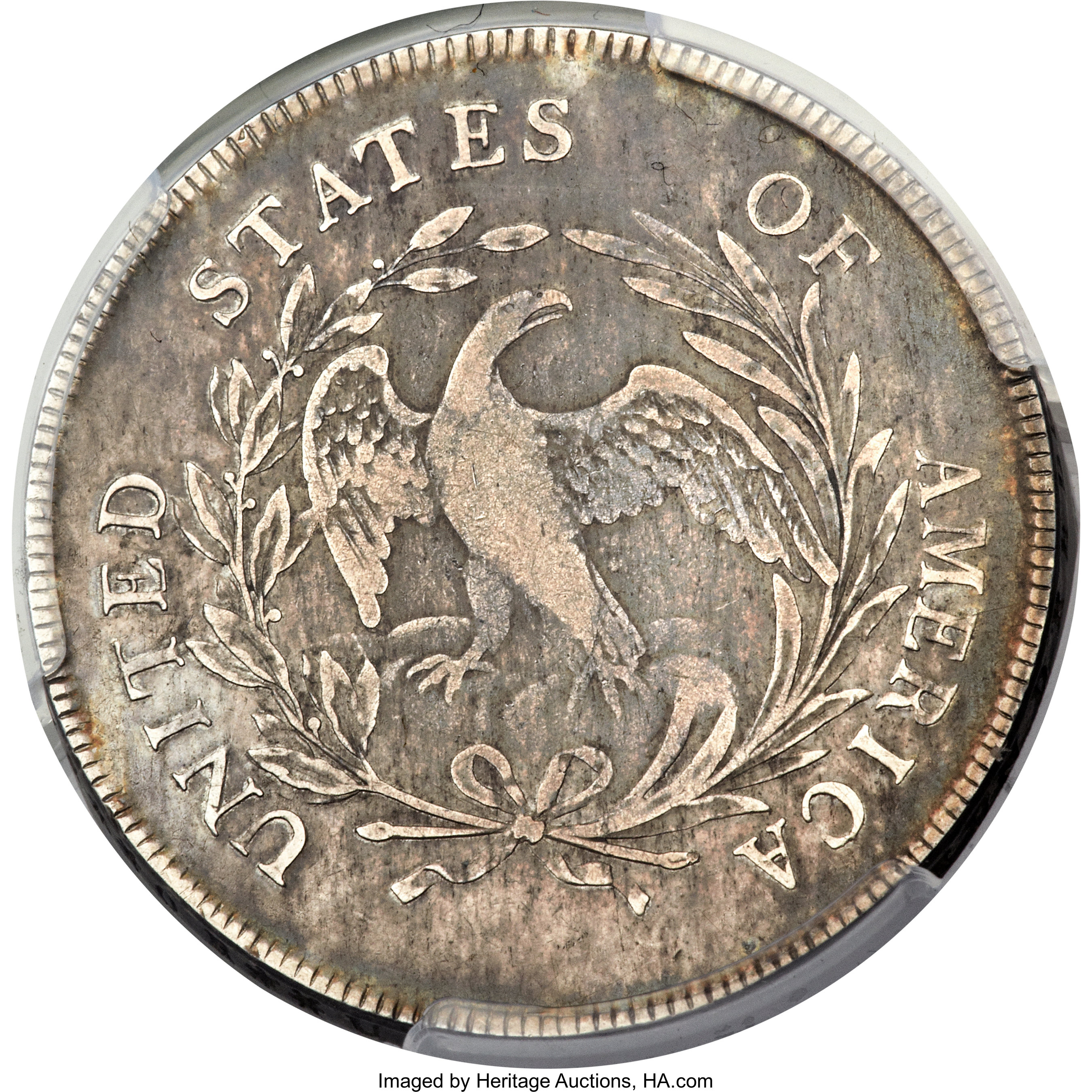 1796 $1  Small Date, Small Letters, B-1, BB-66 AG3 thumbnail 9