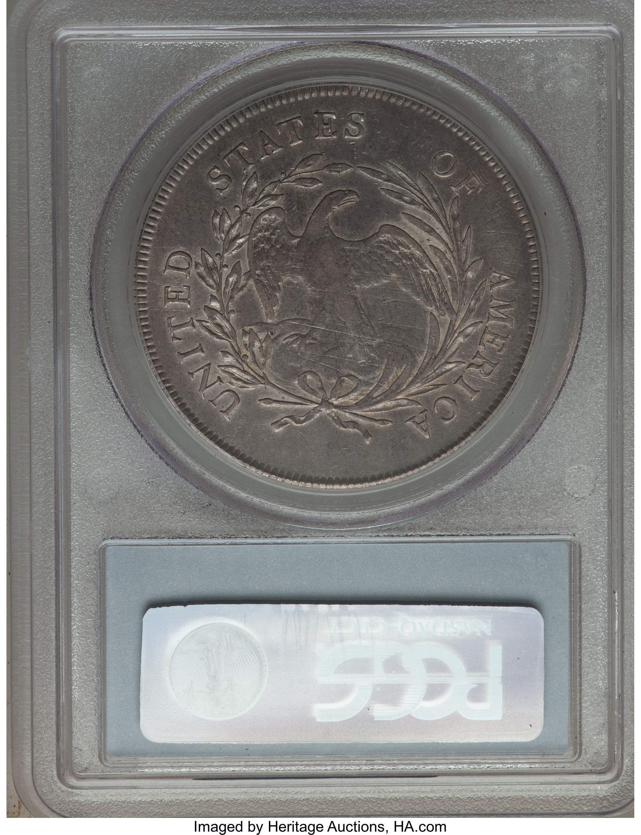 1796 $1  Small Date, Small Letters, B-1, BB-66 AU50 thumbnail 21