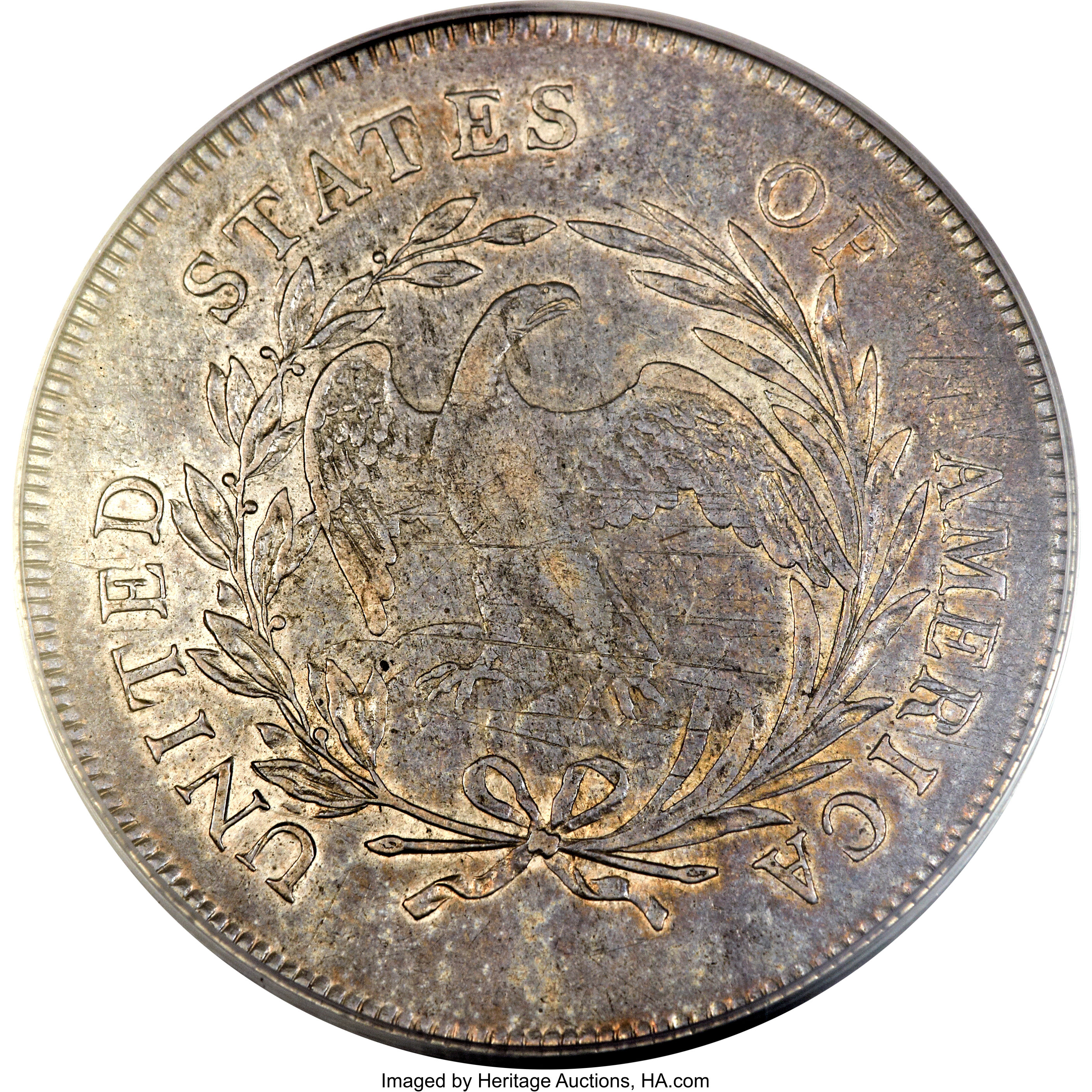 1796 $1  Small Date, Small Letters, B-1, BB-66 AU50 thumbnail 22