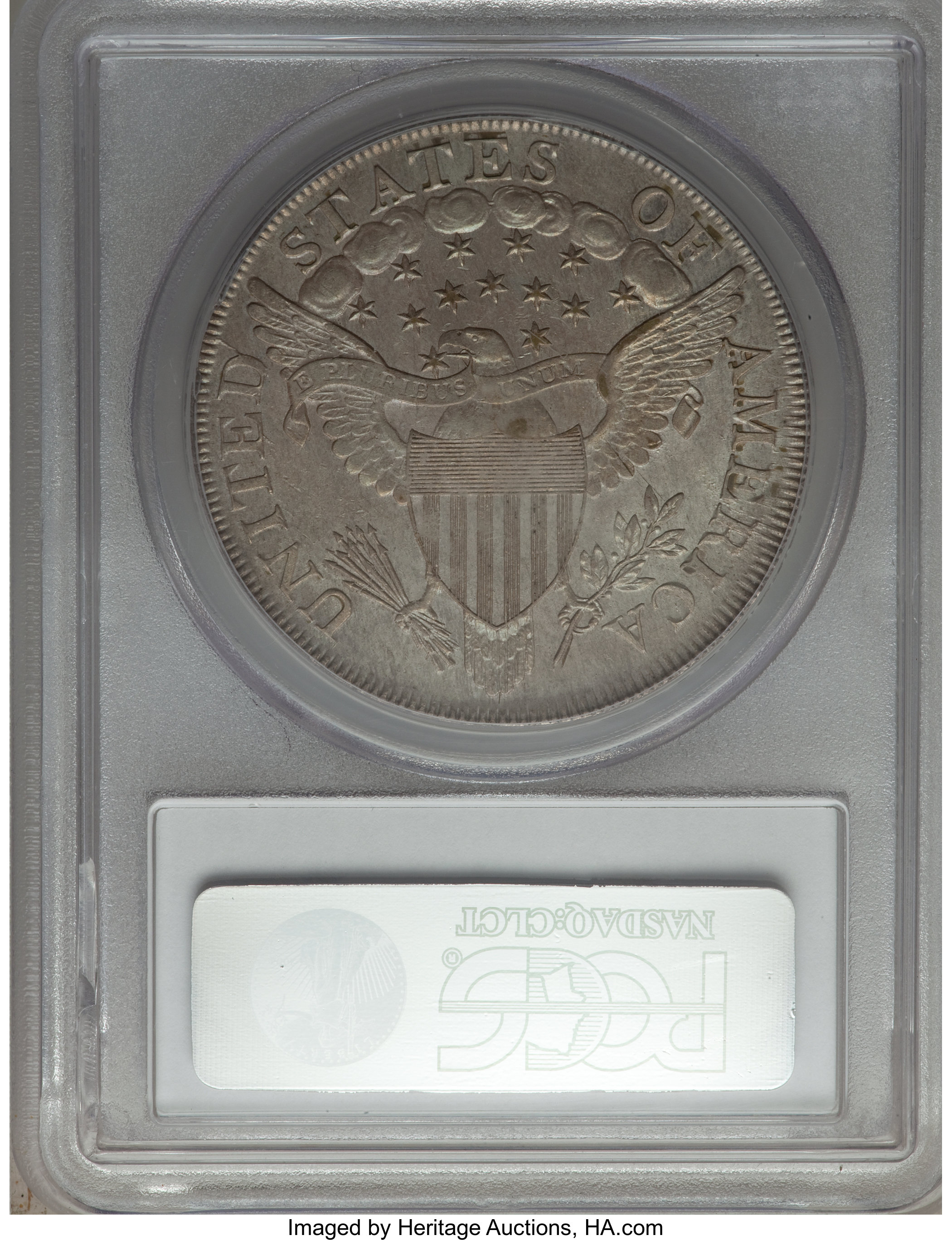 1799/8 $1  13 Stars Reverse, B-2, BB-143 AU50 thumbnail 11