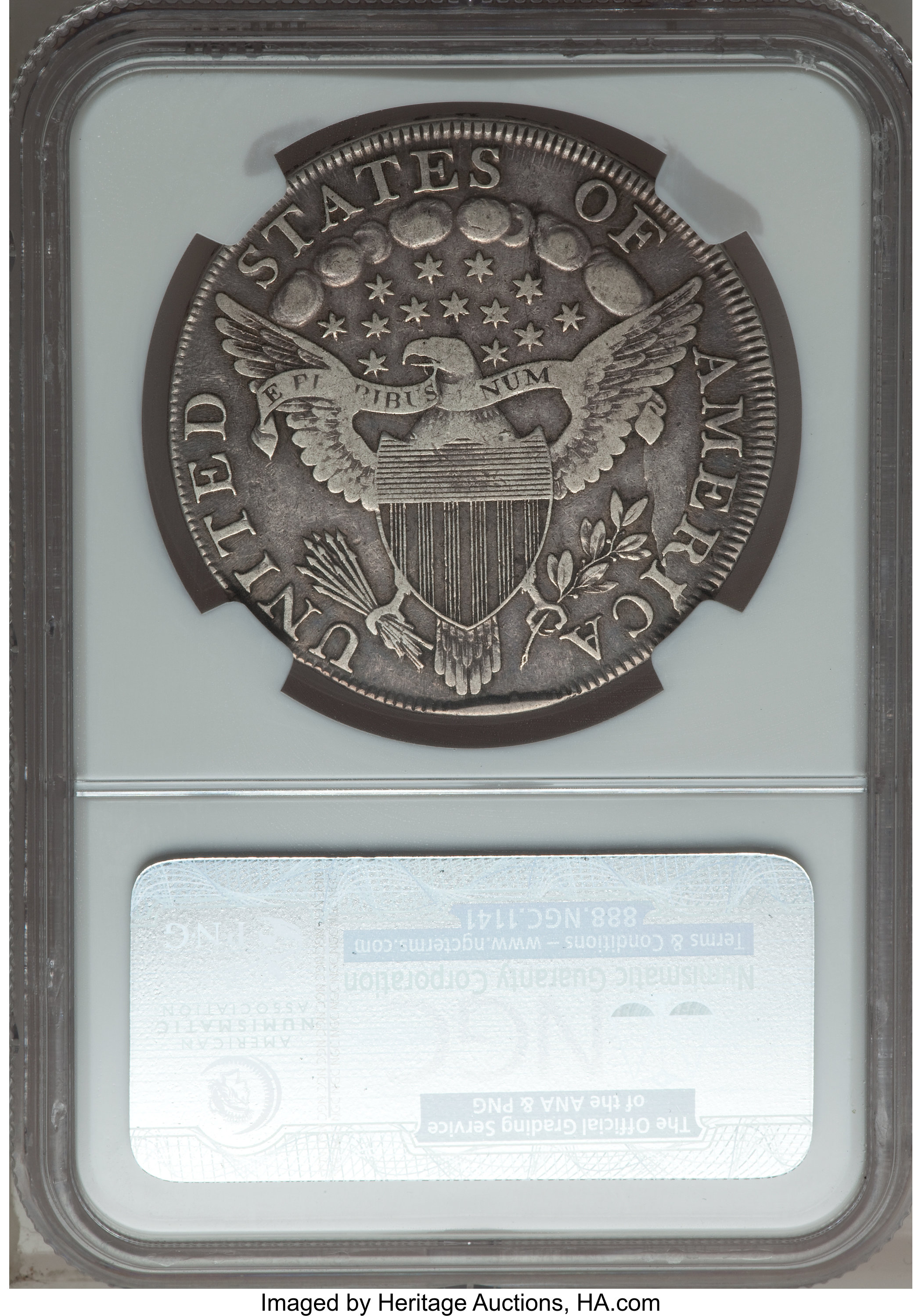 1798 $1  Large Eagle, Pointed 9, Wide Date, B-20, BB-102 G6 thumbnail 10