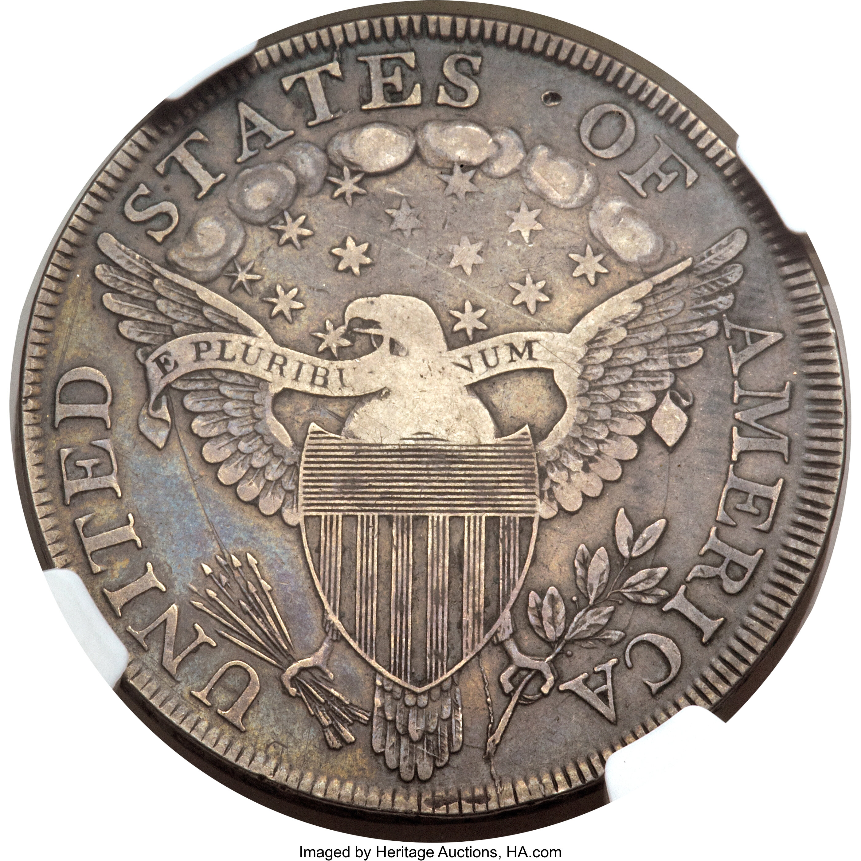 1798 $1  Large Eagle, Pointed 9, Close Date, B-26, BB-114 F15 thumbnail 10