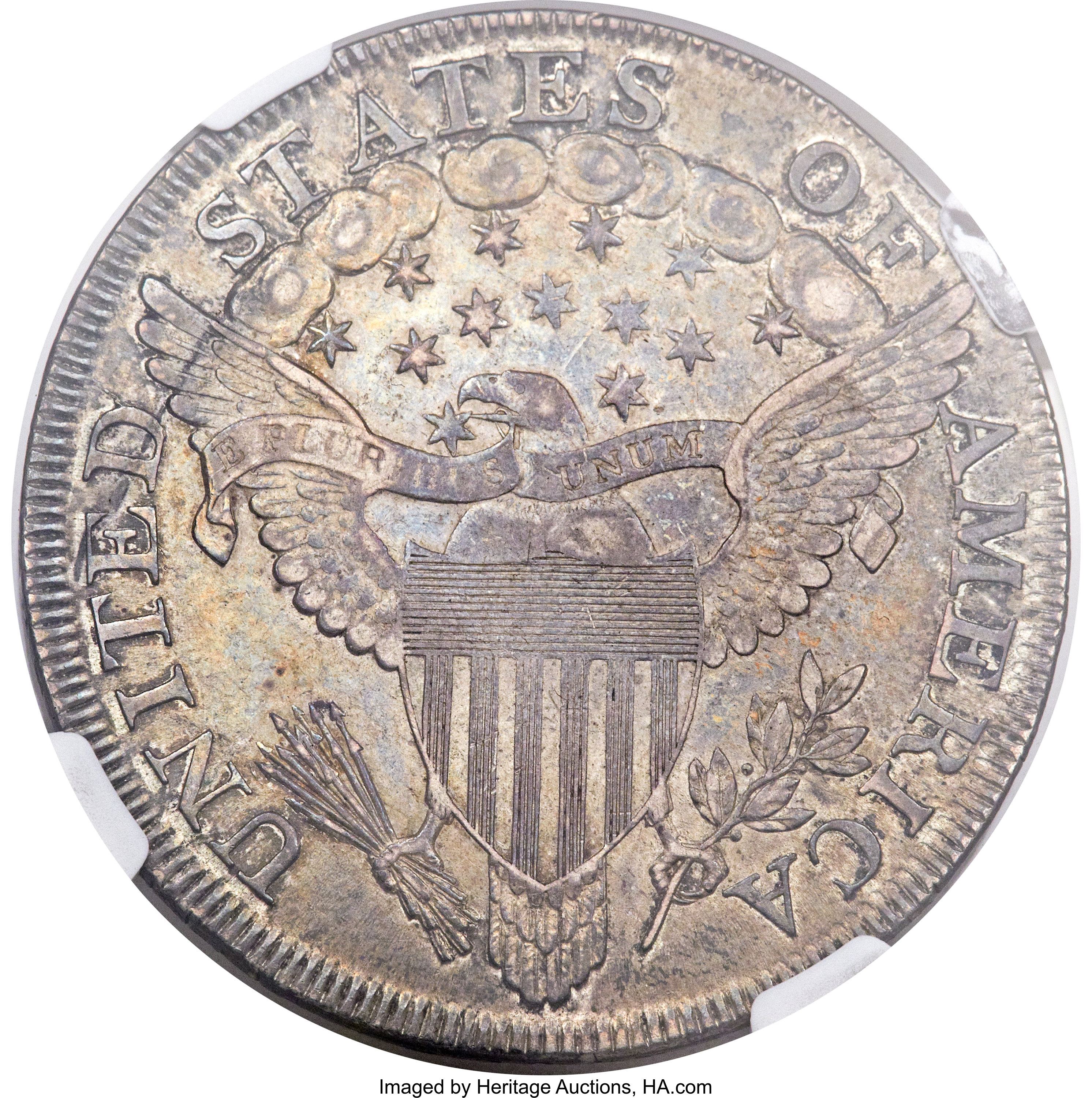 1799 $1  7x6 Stars, B-19, BB-155 MS61 thumbnail 3