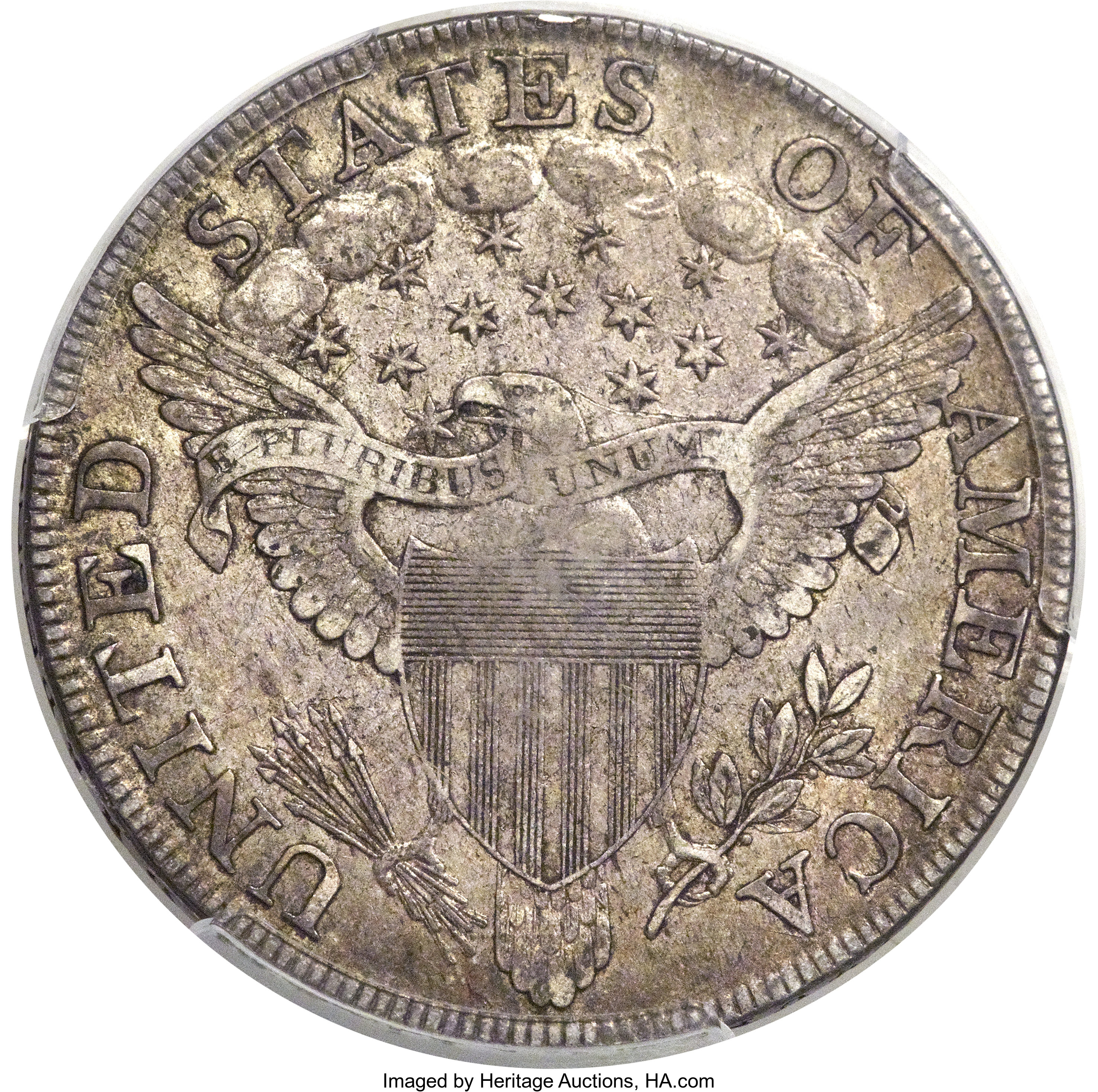 1802/1 $1  Wide Date, B-2, BB-233 AU55 thumbnail 4
