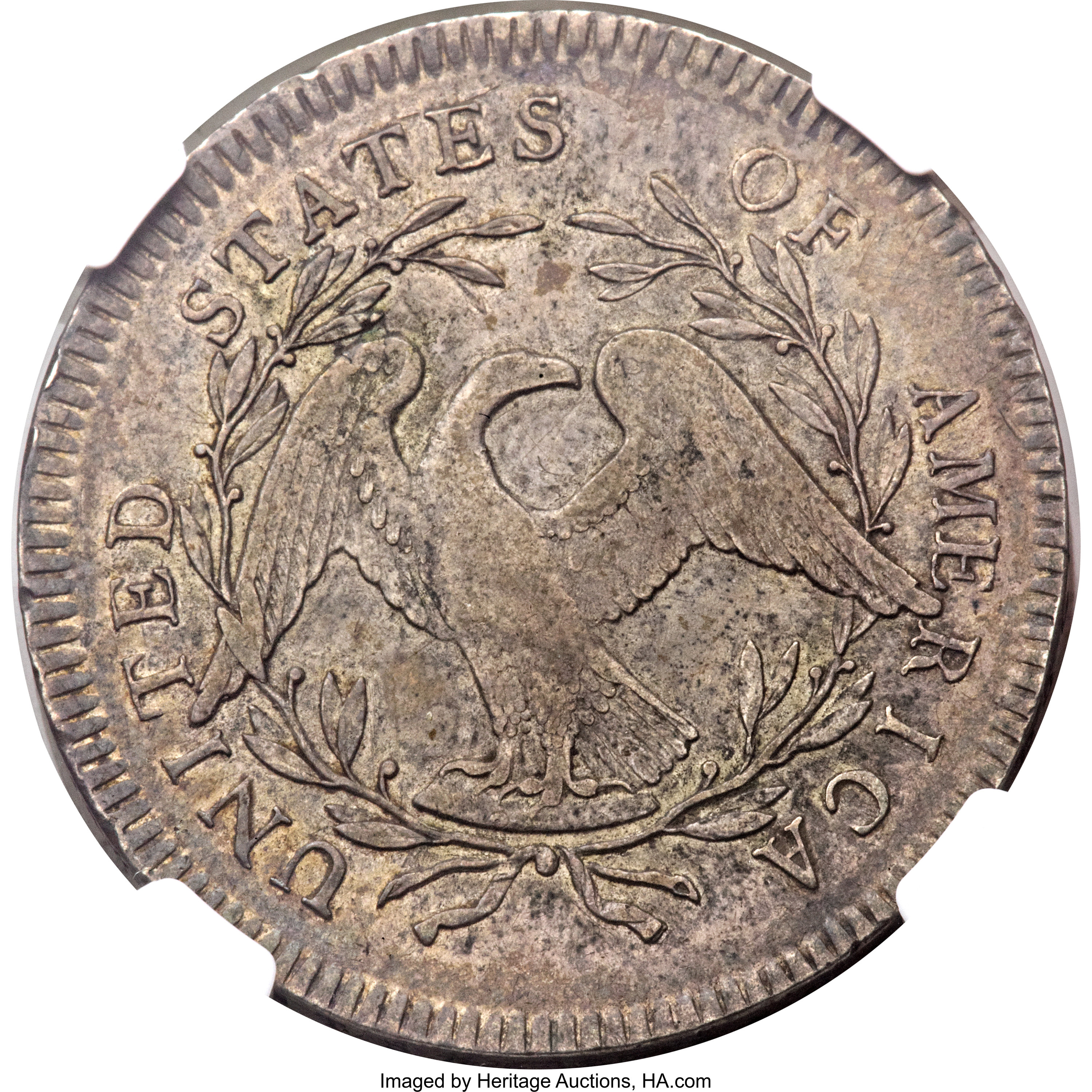 1795 $1  Flowing Hair, 2 Leaves, B-3, BB-11 P1 thumbnail 17