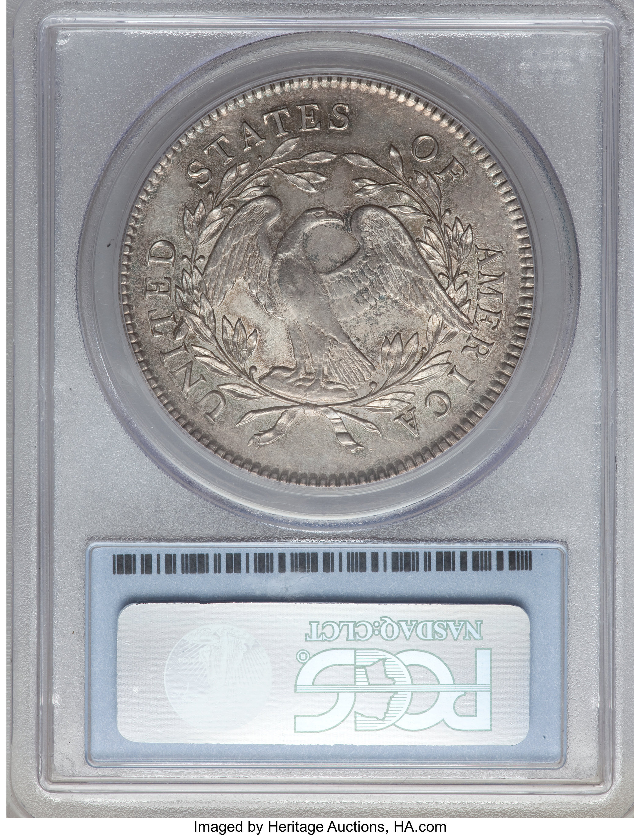 1795 $1  Flowing Hair, 3 Leaves, B-7, BB-18 MS63 CAC thumbnail 19