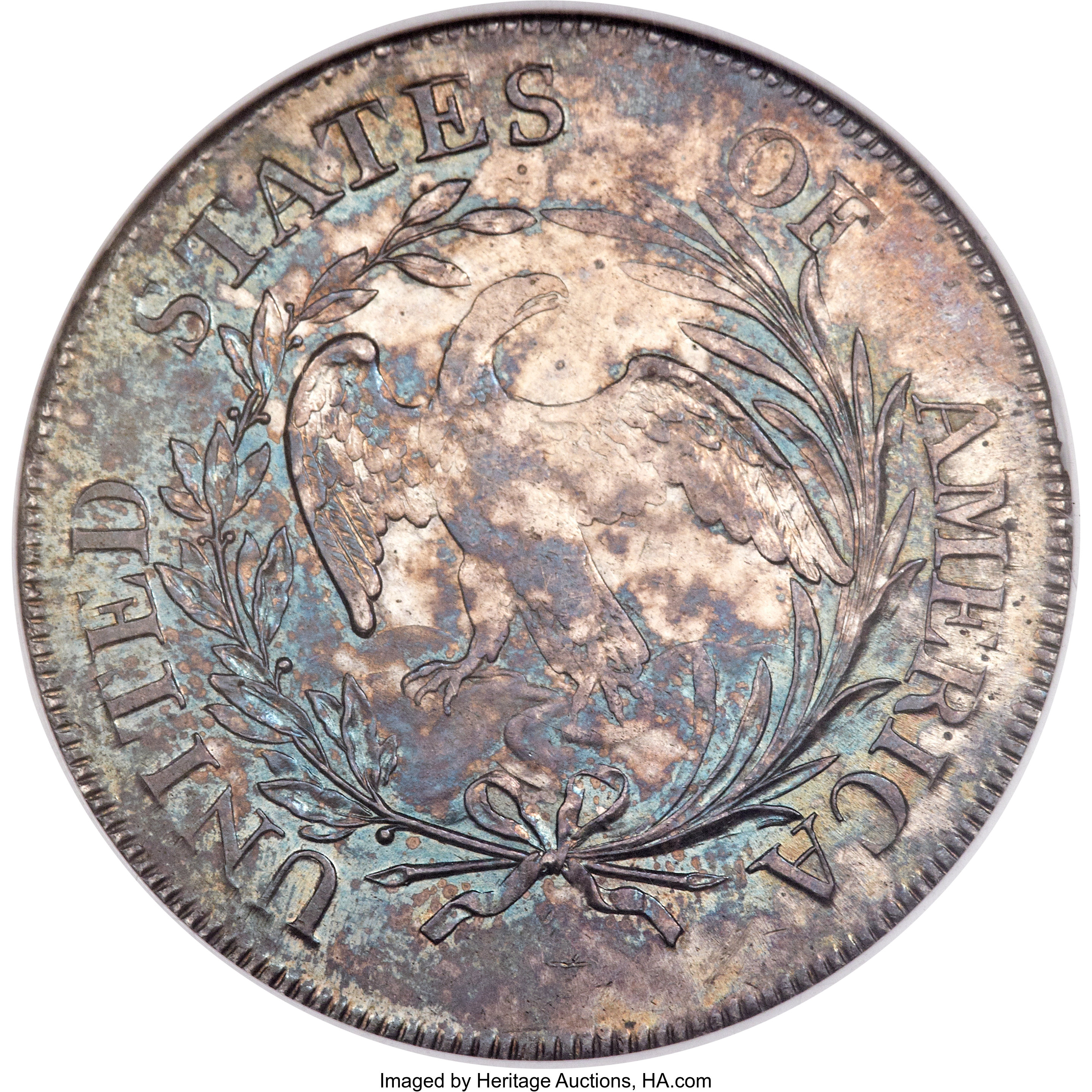 1797 $1  10x6 Stars, Large Letters MS60 thumbnail 22