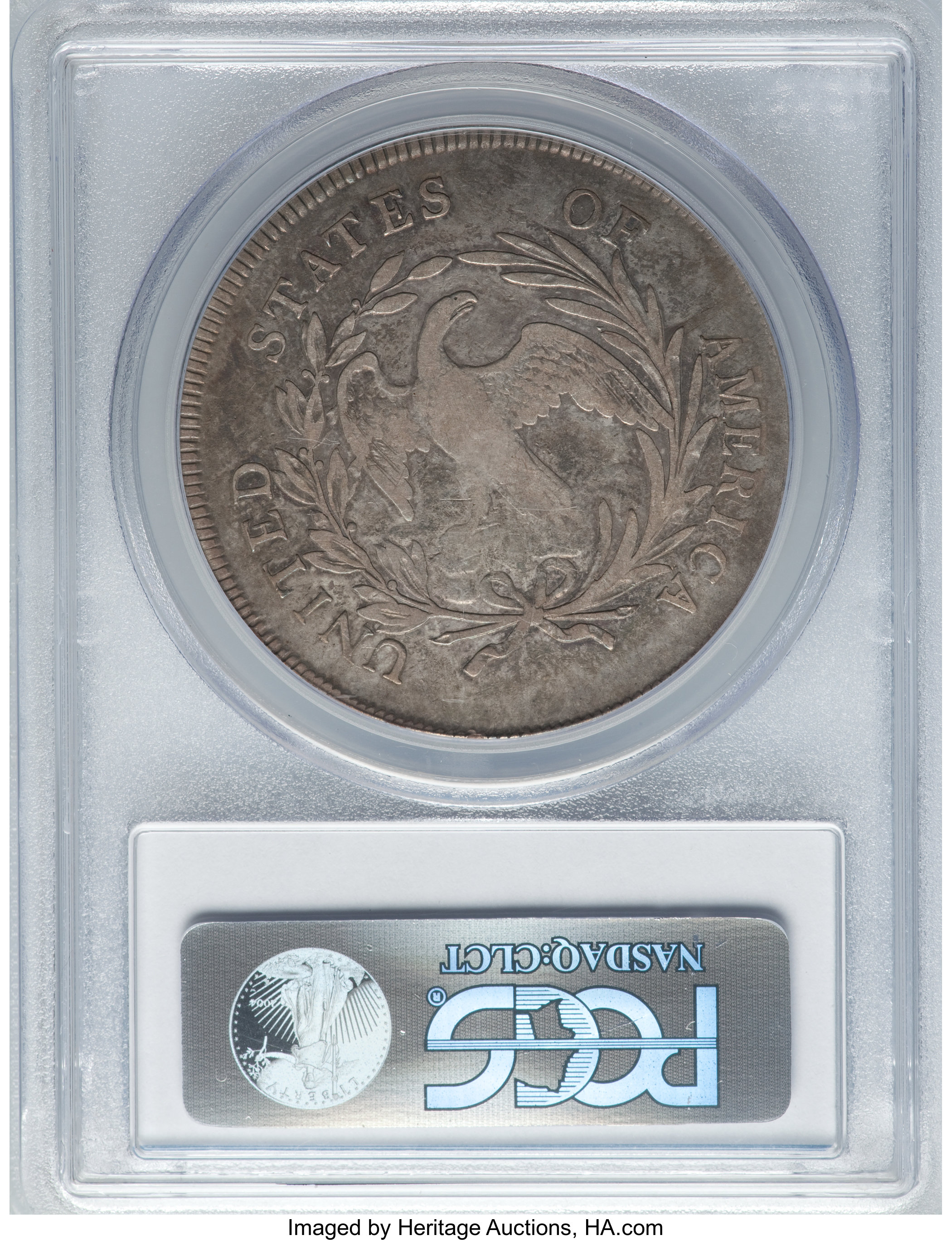 1796 $1  Small Date, Small Letters, B-2, BB-63 F15 thumbnail 3