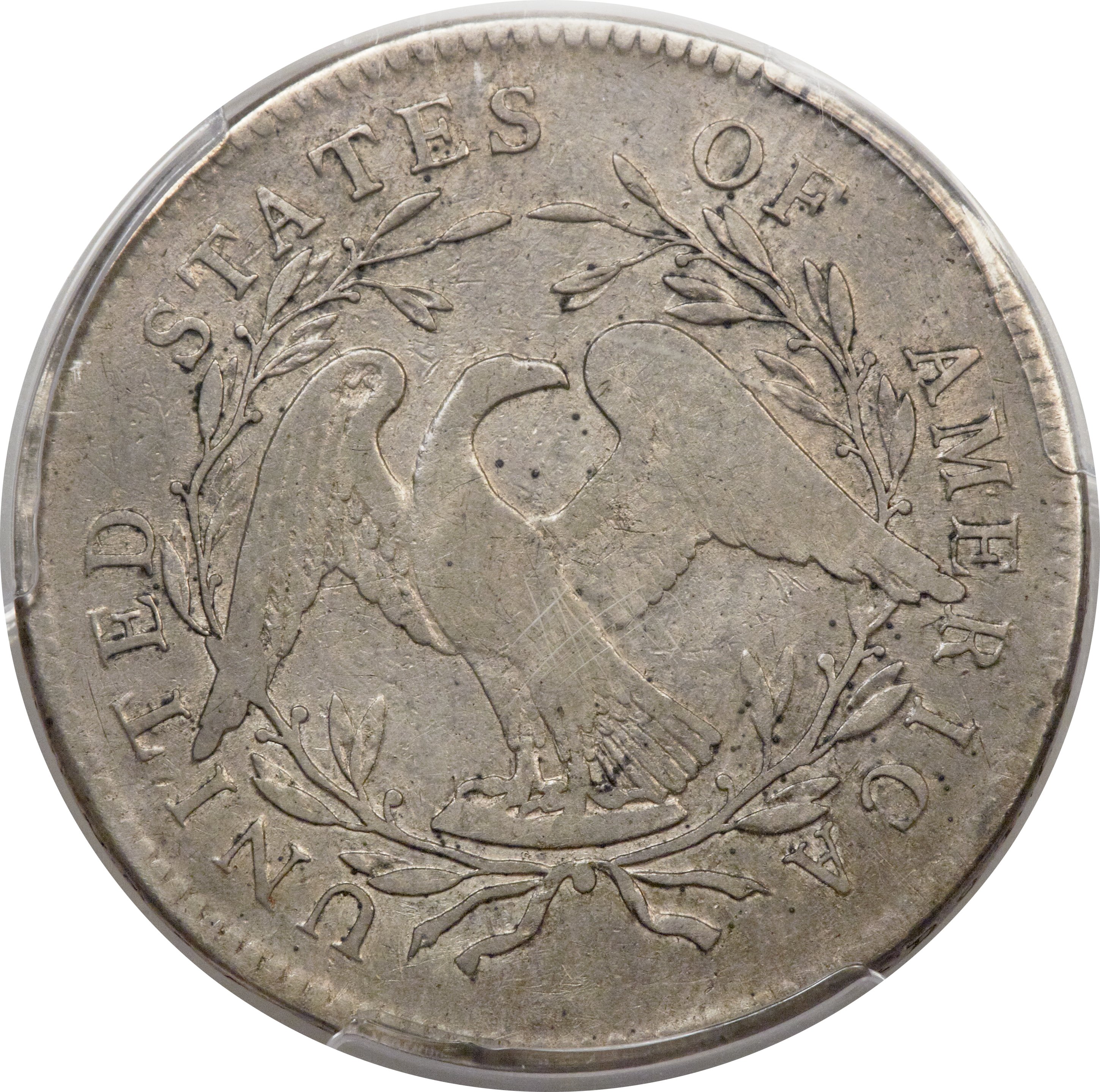 1795 $1  Flowing Hair, 2 Leaves, B-9, BB-13 P1 thumbnail 25