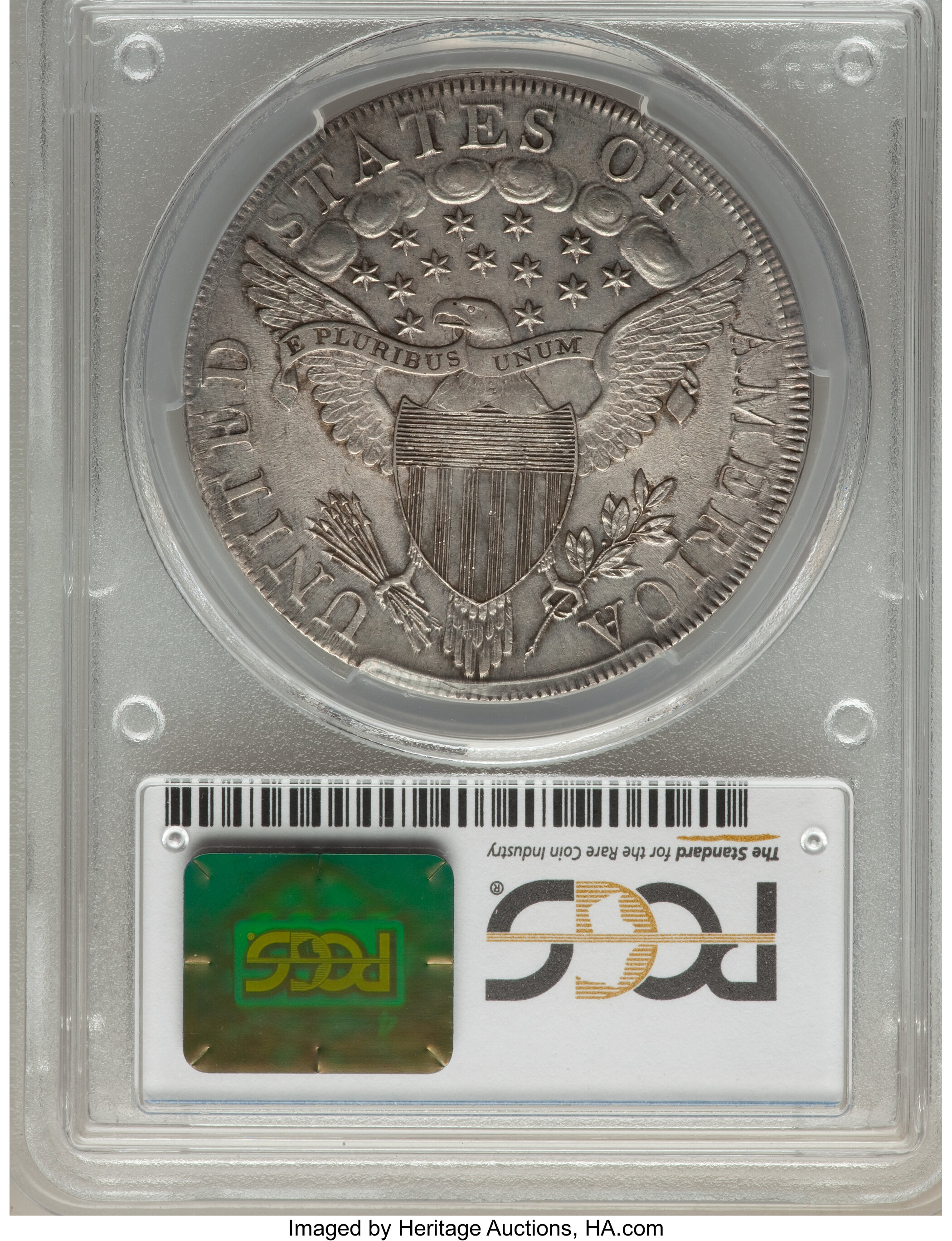 1798 $1  Large Eagle, Pointed 9, Close Date, B-27, BB-113 MS60 thumbnail 15