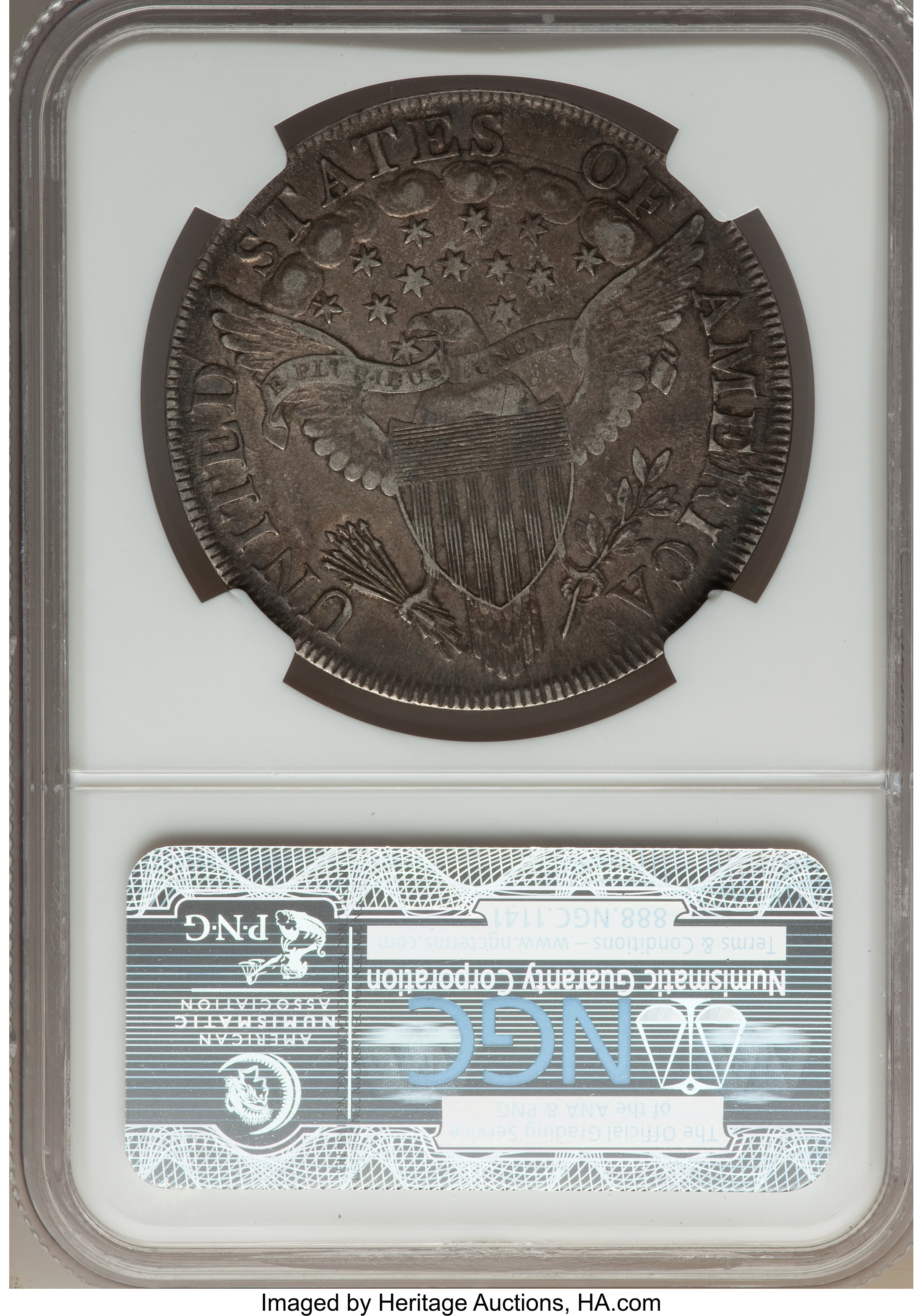 1799/8 $1  13 Stars Reverse, B-2, BB-143 XF40 thumbnail 2