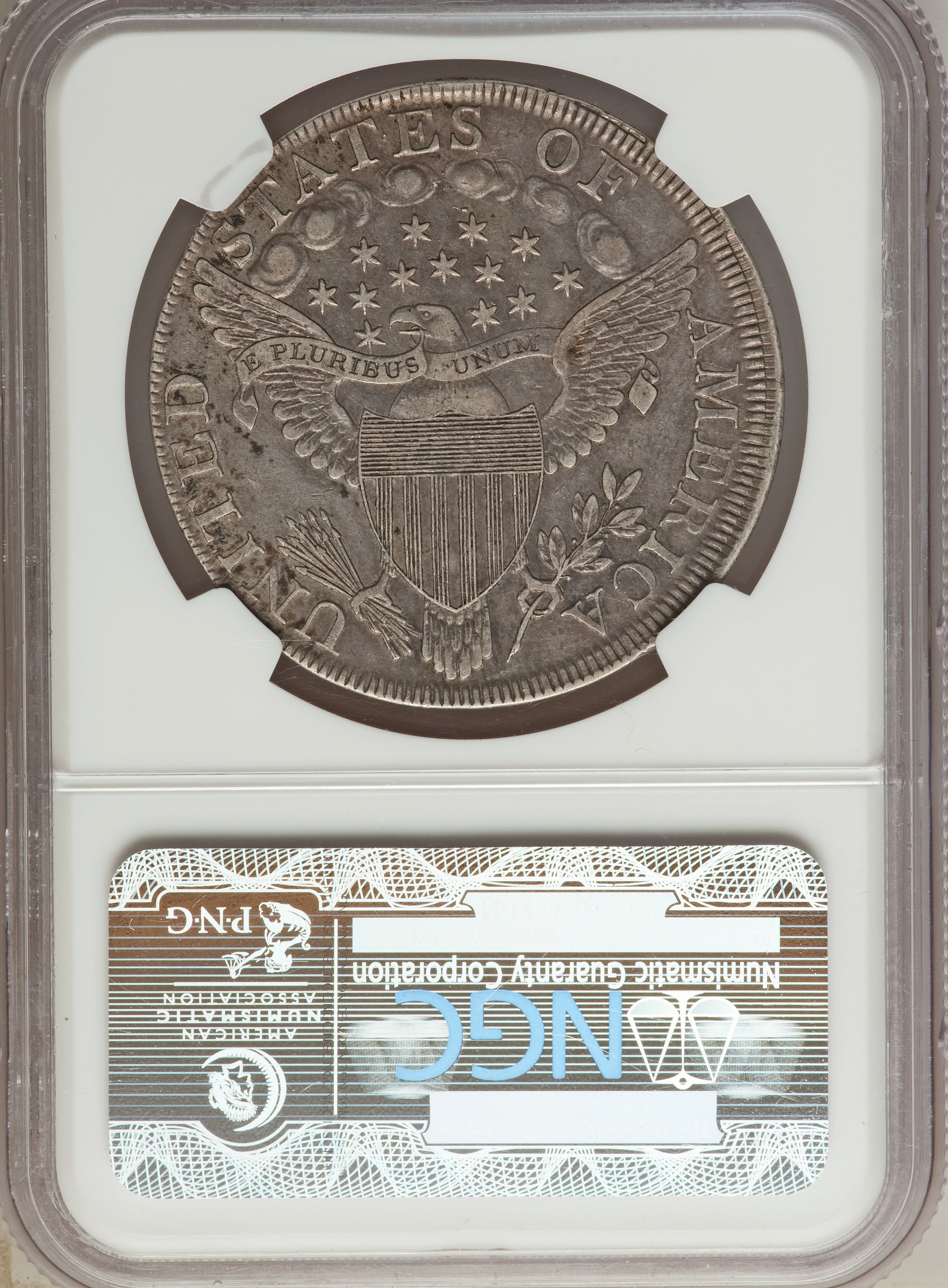 1798 $1  Large Eagle, Pointed 9, Wide Date, B-19, BB-106 VG10 thumbnail 25