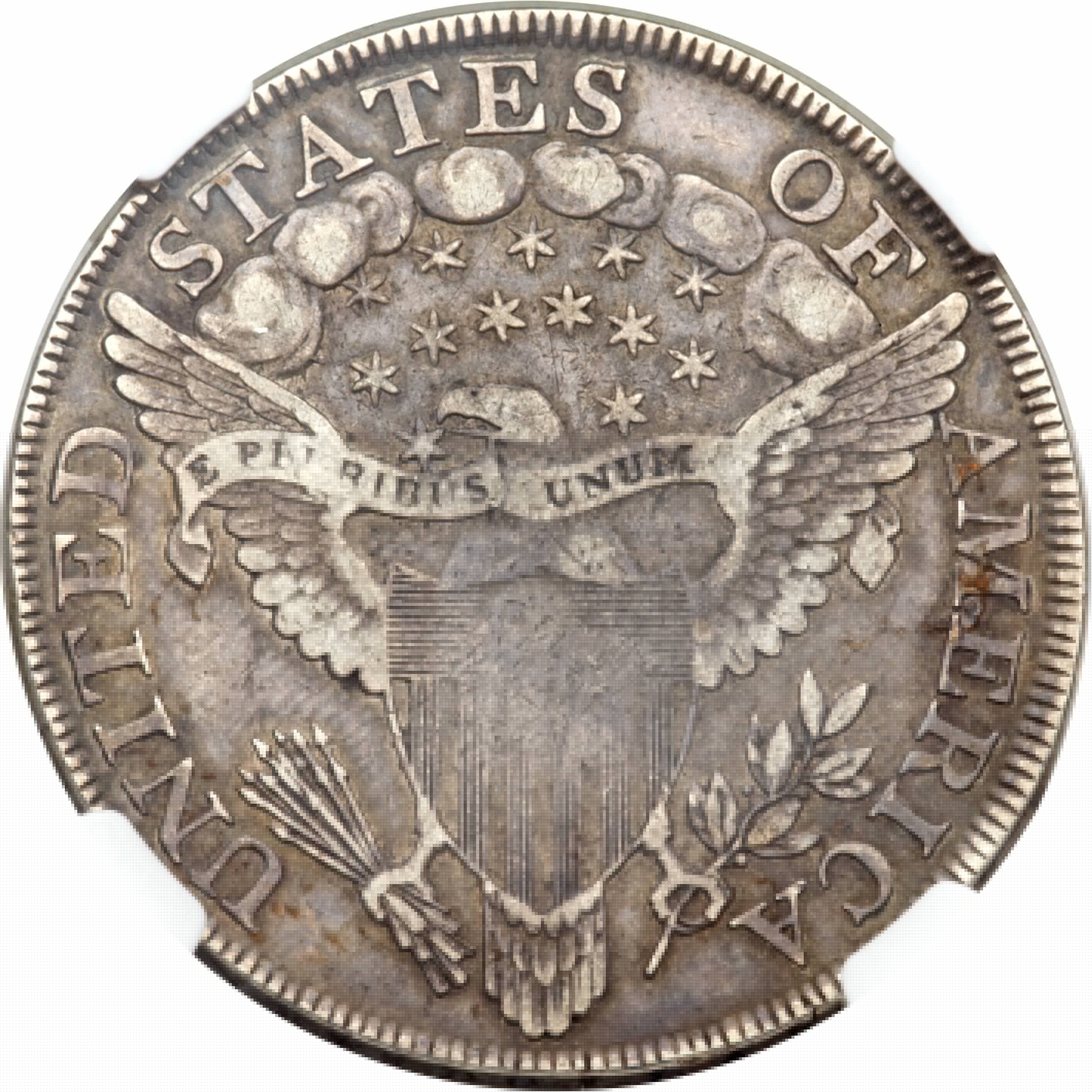 1799 $1  Irregular Date, 15 Stars MS60 CAC thumbnail 23