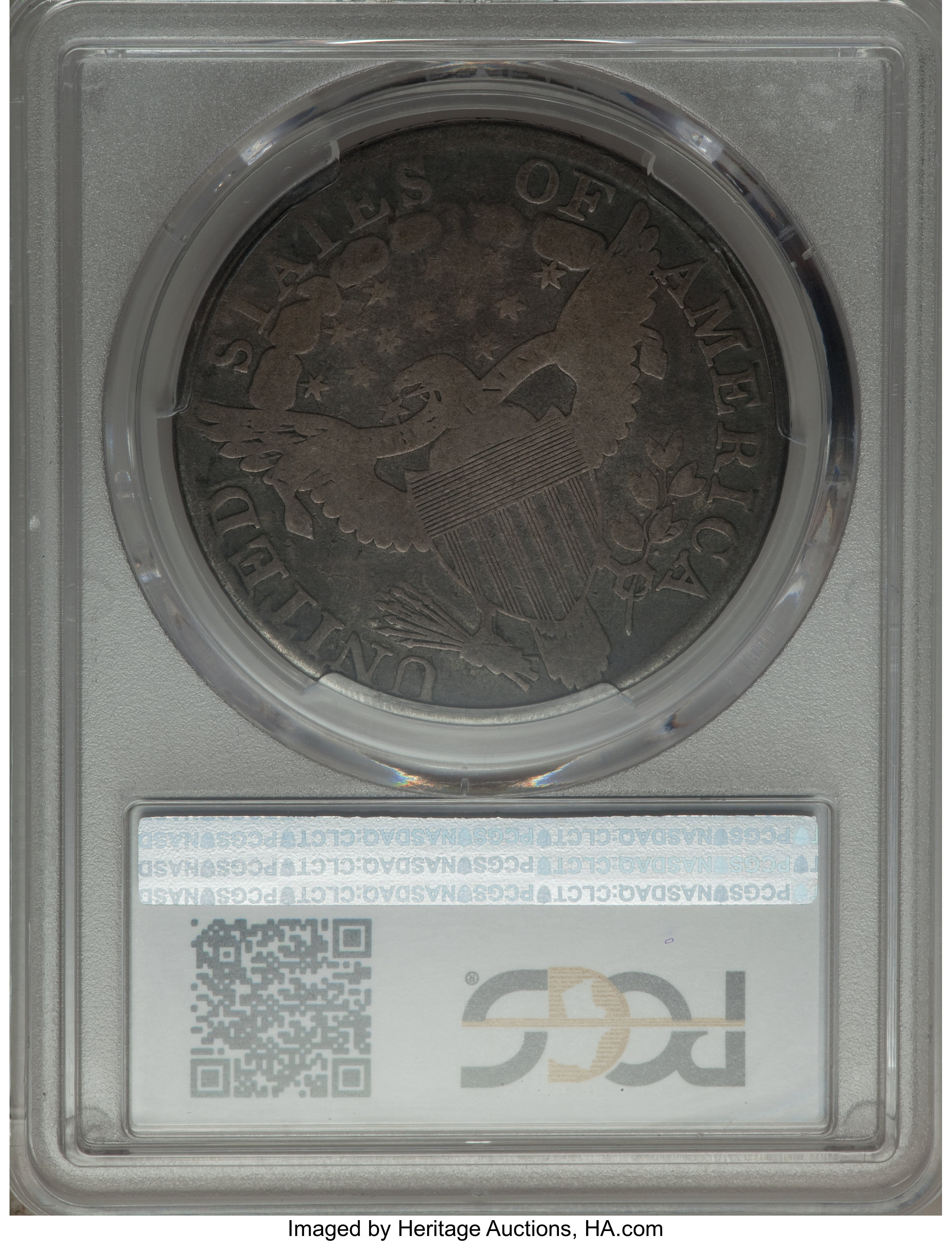 1803 $1  Large 3, B-6, BB-255 AG3 thumbnail 2