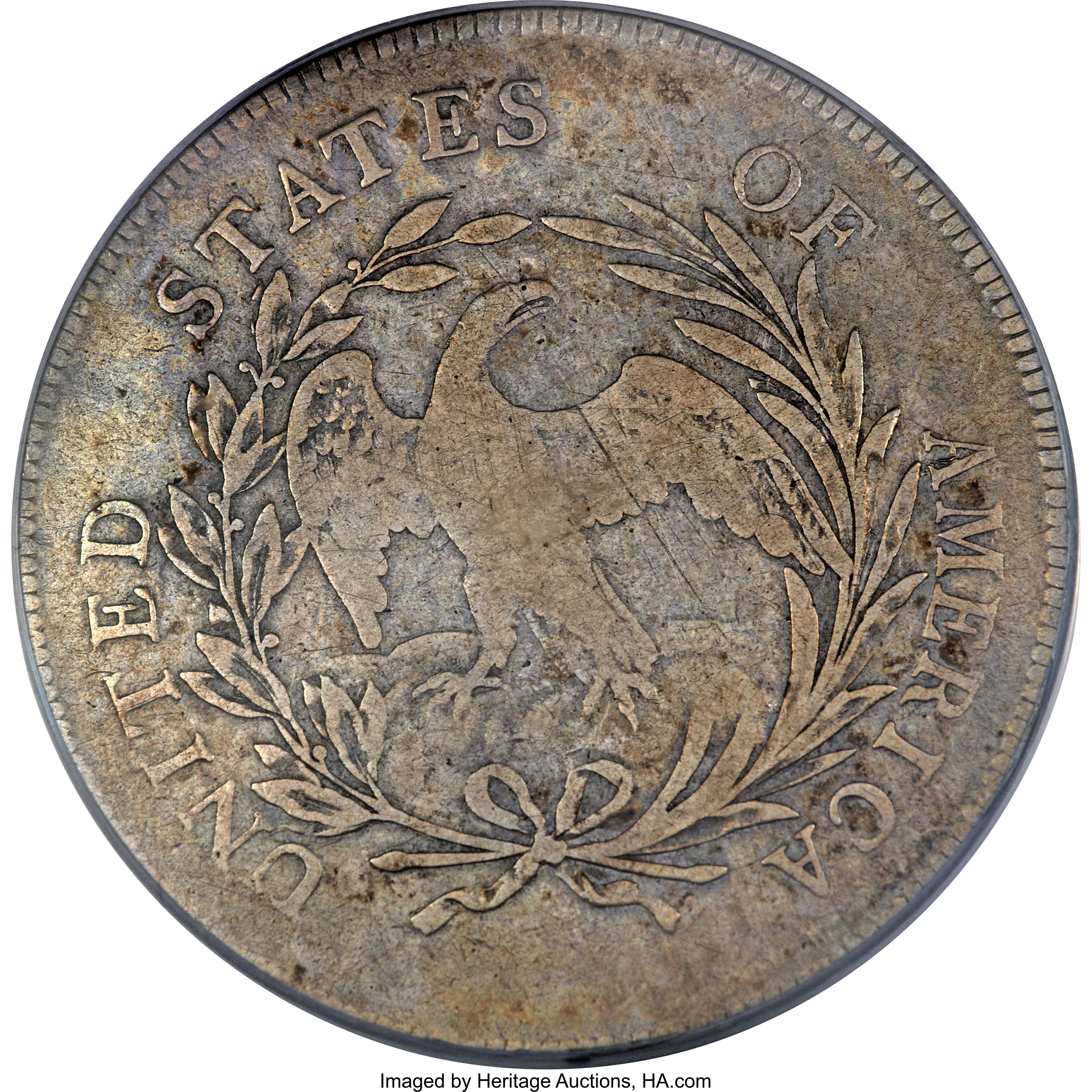 1798 $1  Small Eagle, 15 Stars Obverse, B-2, BB-81 VG10 thumbnail 11