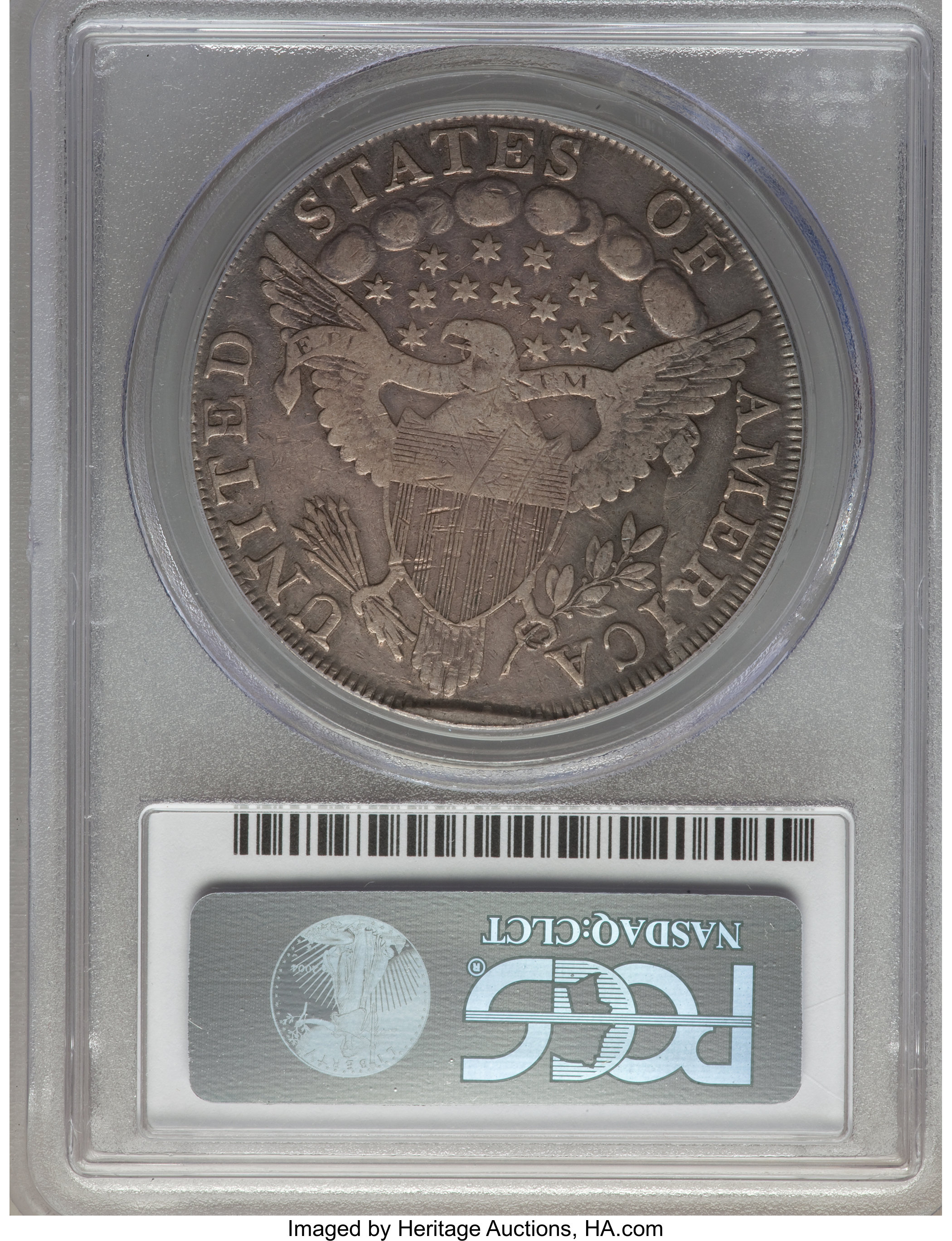 1798 $1  Large Eagle, Pointed 9, Wide Date, B-20, BB-102 G6 thumbnail 8