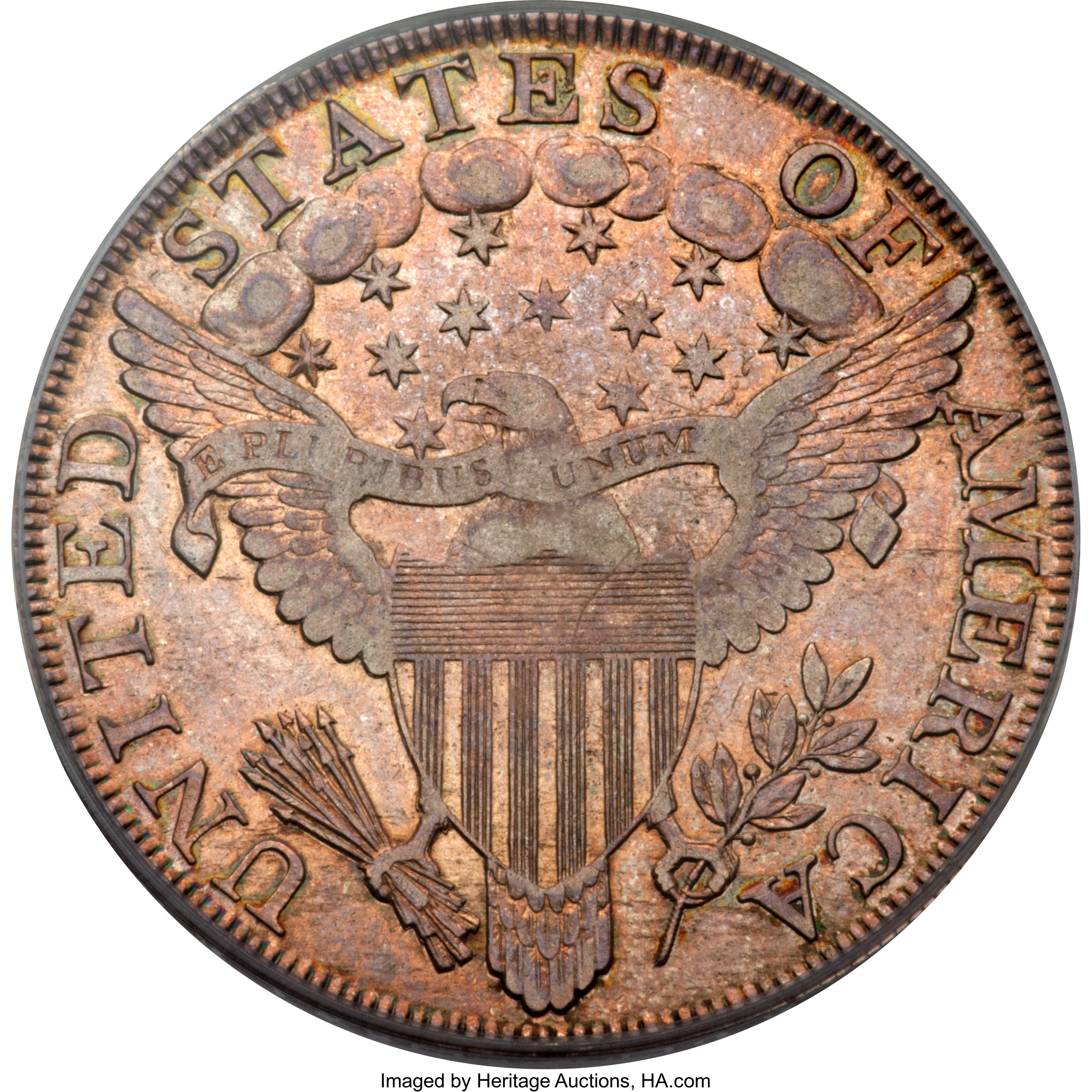 1799 $1  Irregular Date, 13 Stars, B-13, BB-151 MS64 thumbnail 26