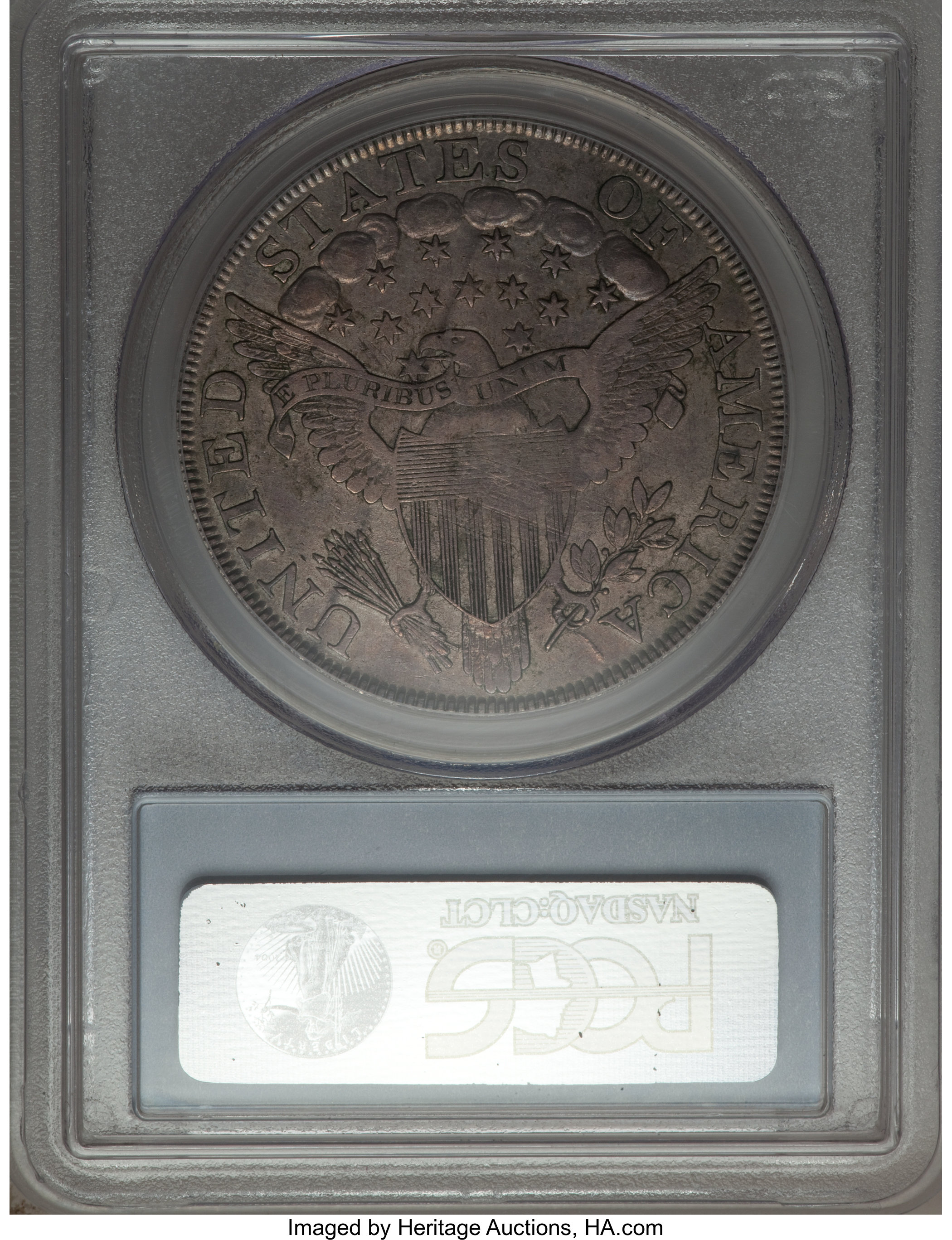 1800 $1  Wide Date, Low 8, AMERICAI, B-11, BB-191 VG10 CAC thumbnail 25