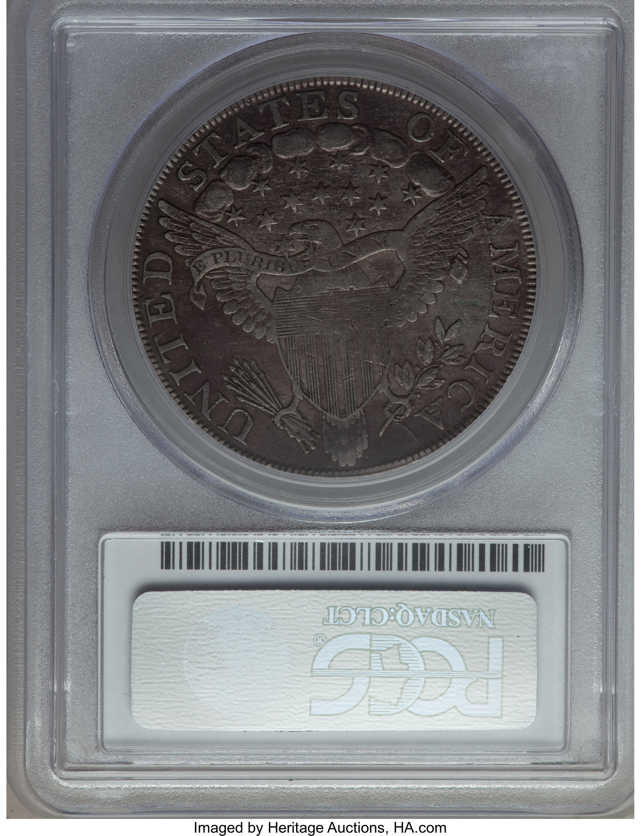 1800 $1  Wide Date, Low 8, AMERICAI, B-11, BB-191 VG10 CAC thumbnail 21