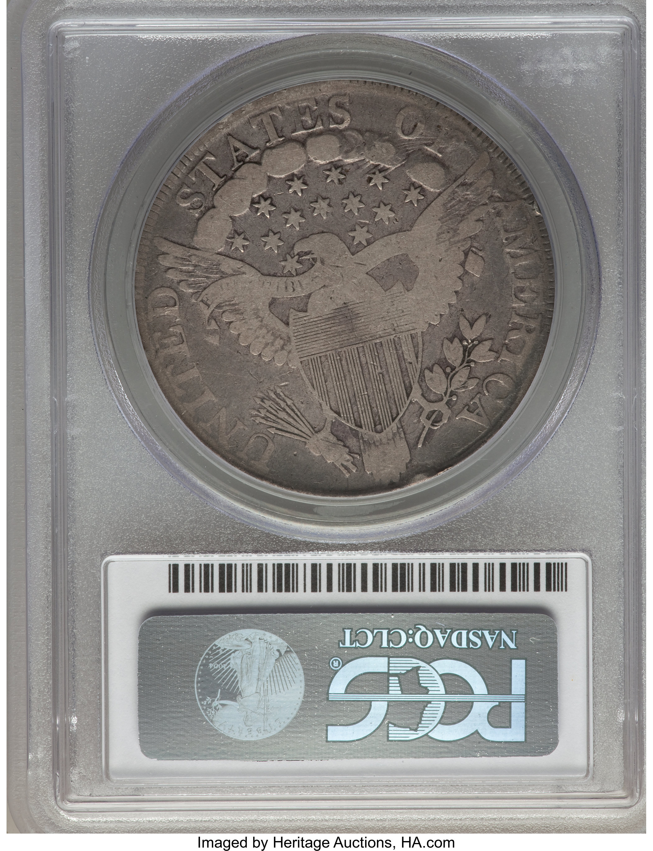 1800 $1  B-13, BB-193 G6 CAC thumbnail 2