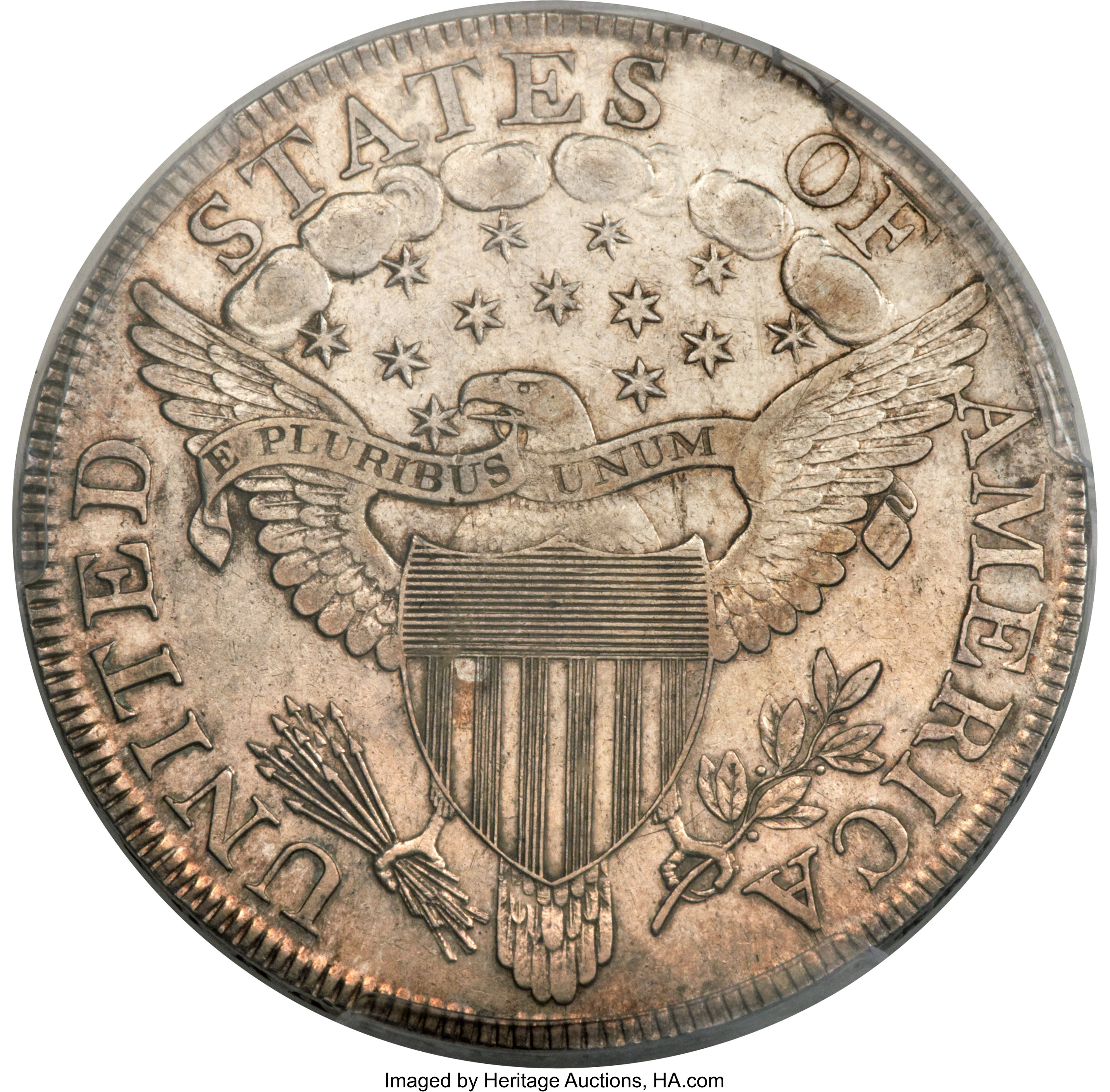 1802/1 $1  Wide Date, B-3, BB-234 AU50 thumbnail 7