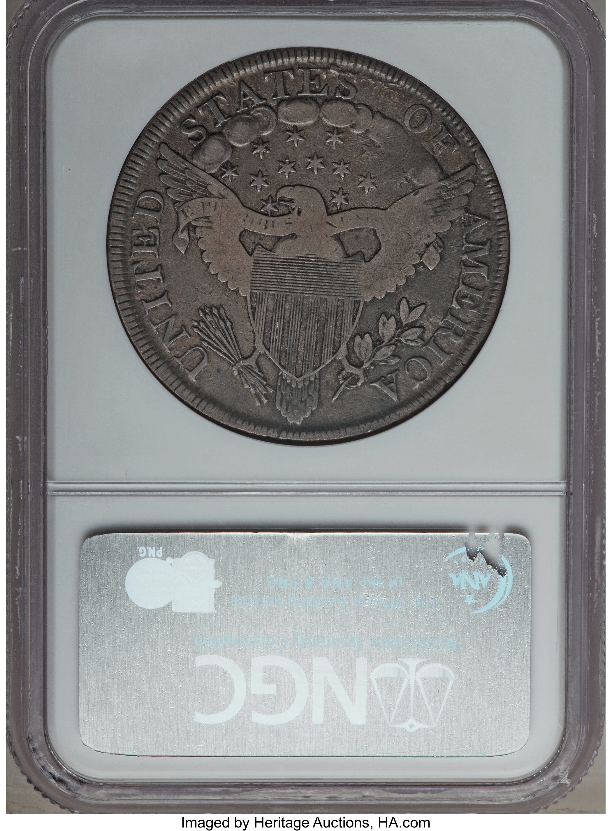 1800 $1  B-16, BB-187 AG3 thumbnail 4