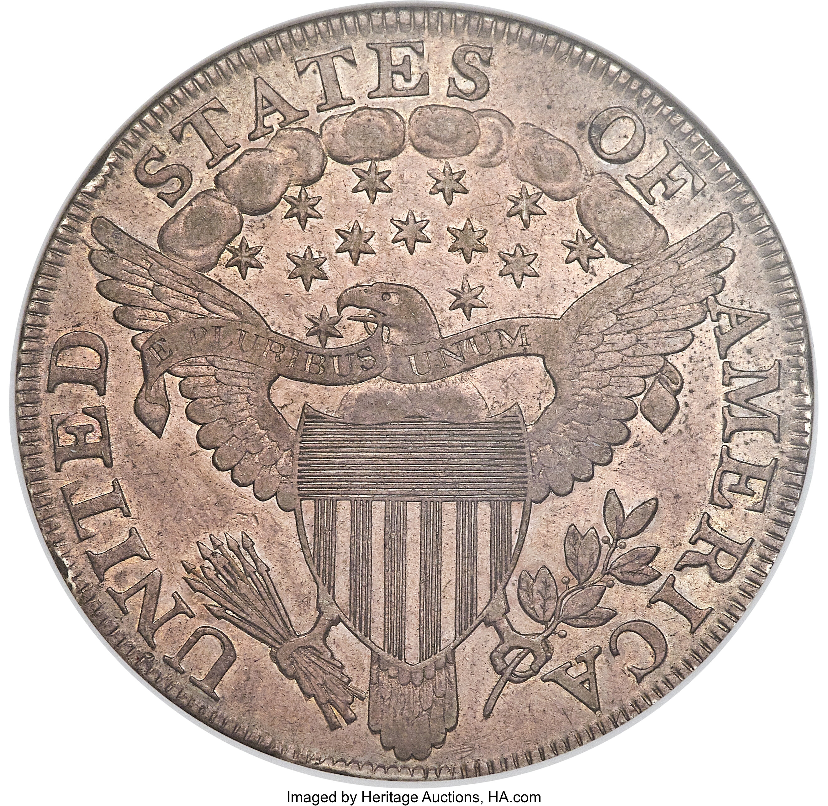1801 $1  B-2, BB-212 VF35 CAC thumbnail 3