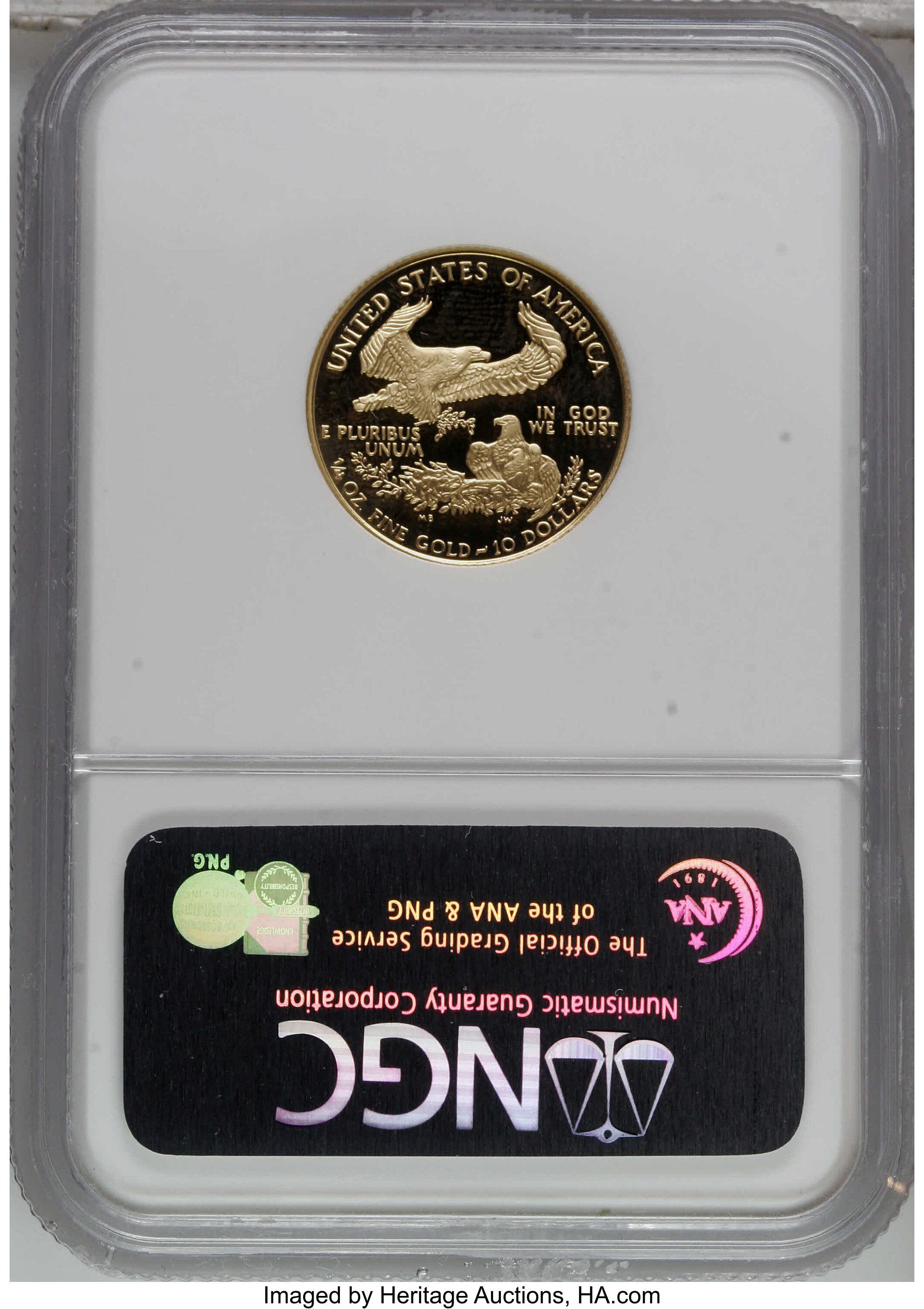 1994-W $10  Gold Eagle PR DCAM PR66 DCAM thumbnail 2