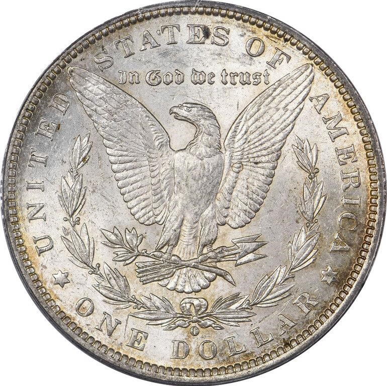 1889-O $1  Oval O, VAM-2 AU58 CAC thumbnail 4
