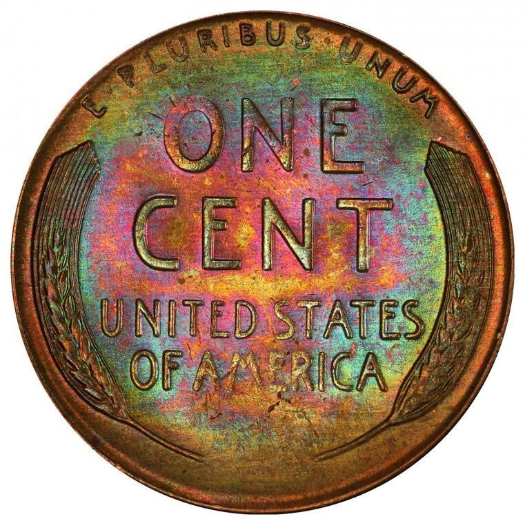 1957-D 1c MS RB MS64 RB thumbnail 3